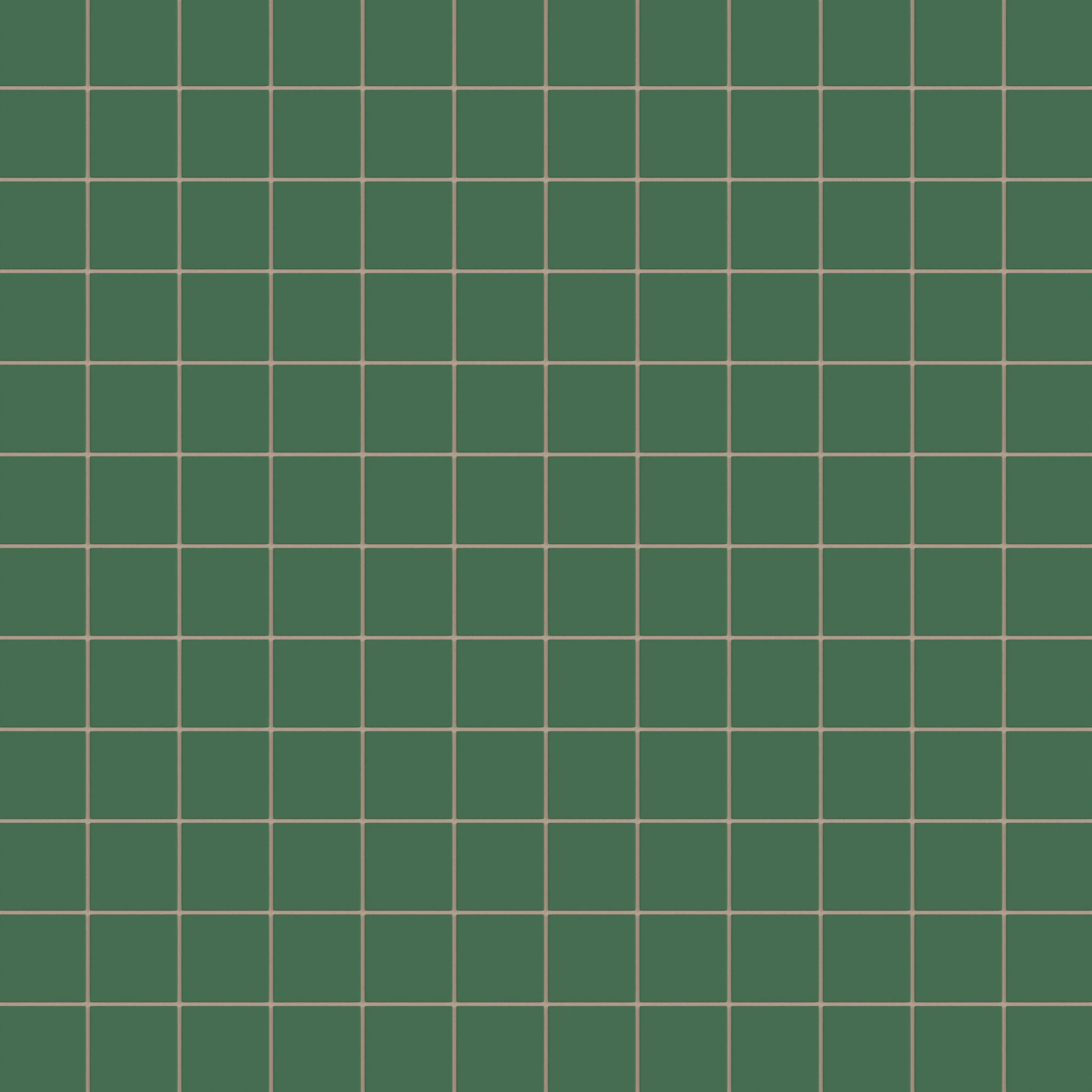 3x3 Straight Set Sheeted Natural Press Ceramic Mosaic Tile in Viridian Matte - Storm Tile LLC