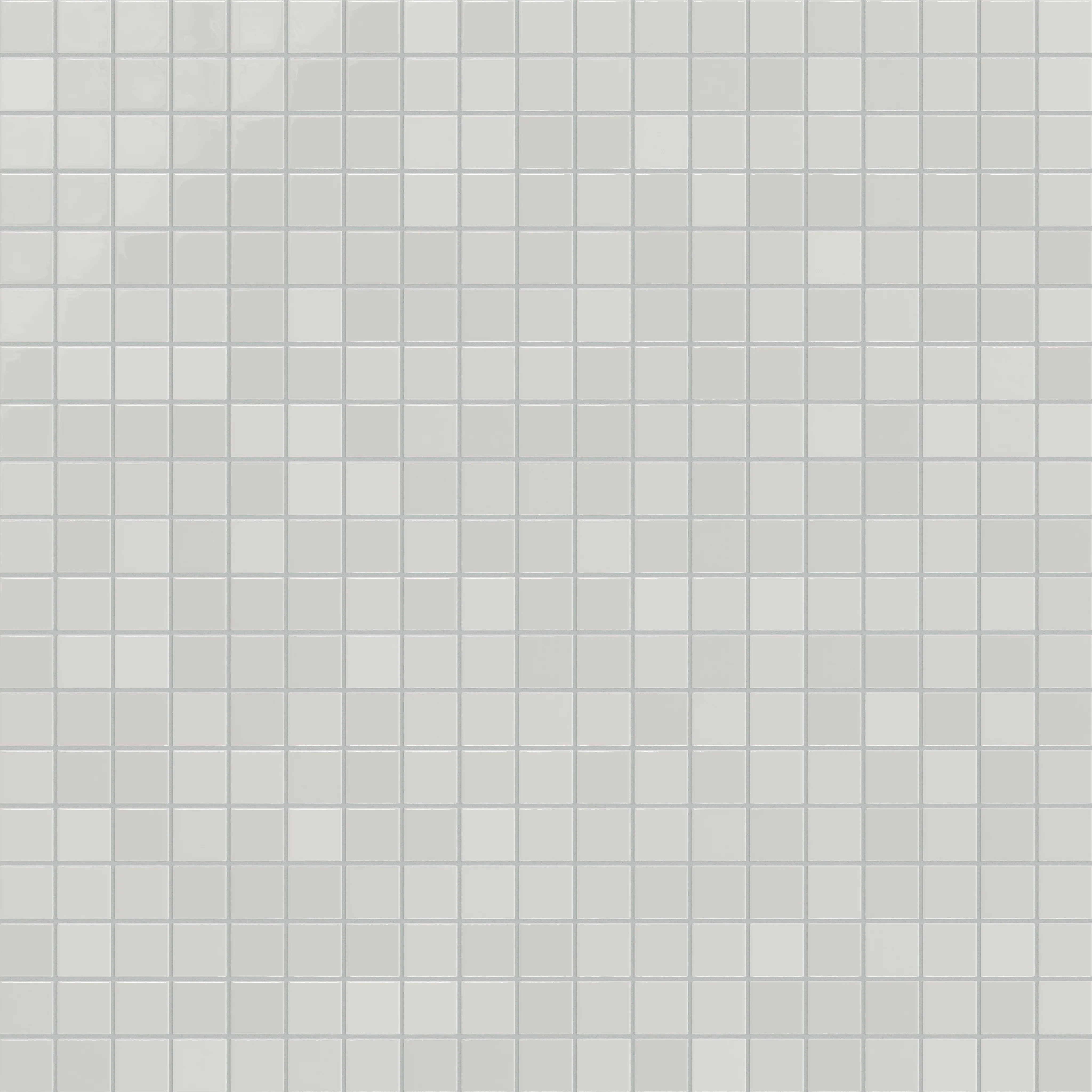 2x2 Straight Set Sheeted Natural Press Ceramic Mosaic Tile in Cloud Cover Gloss - Storm Tile LLC