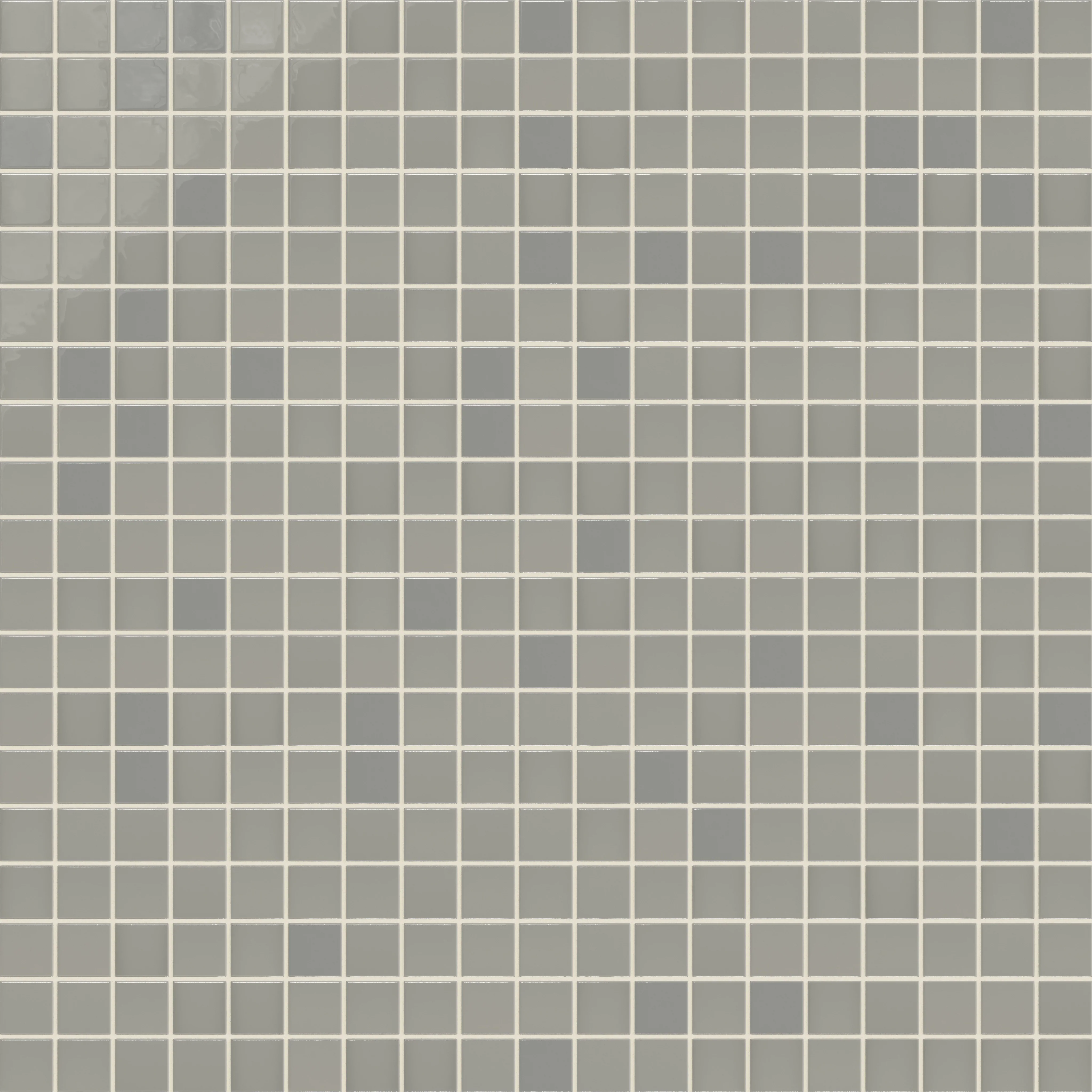2x2 Straight Set Sheeted Natural Press Ceramic Mosaic Tile in Puget Sound Gloss - Storm Tile LLC