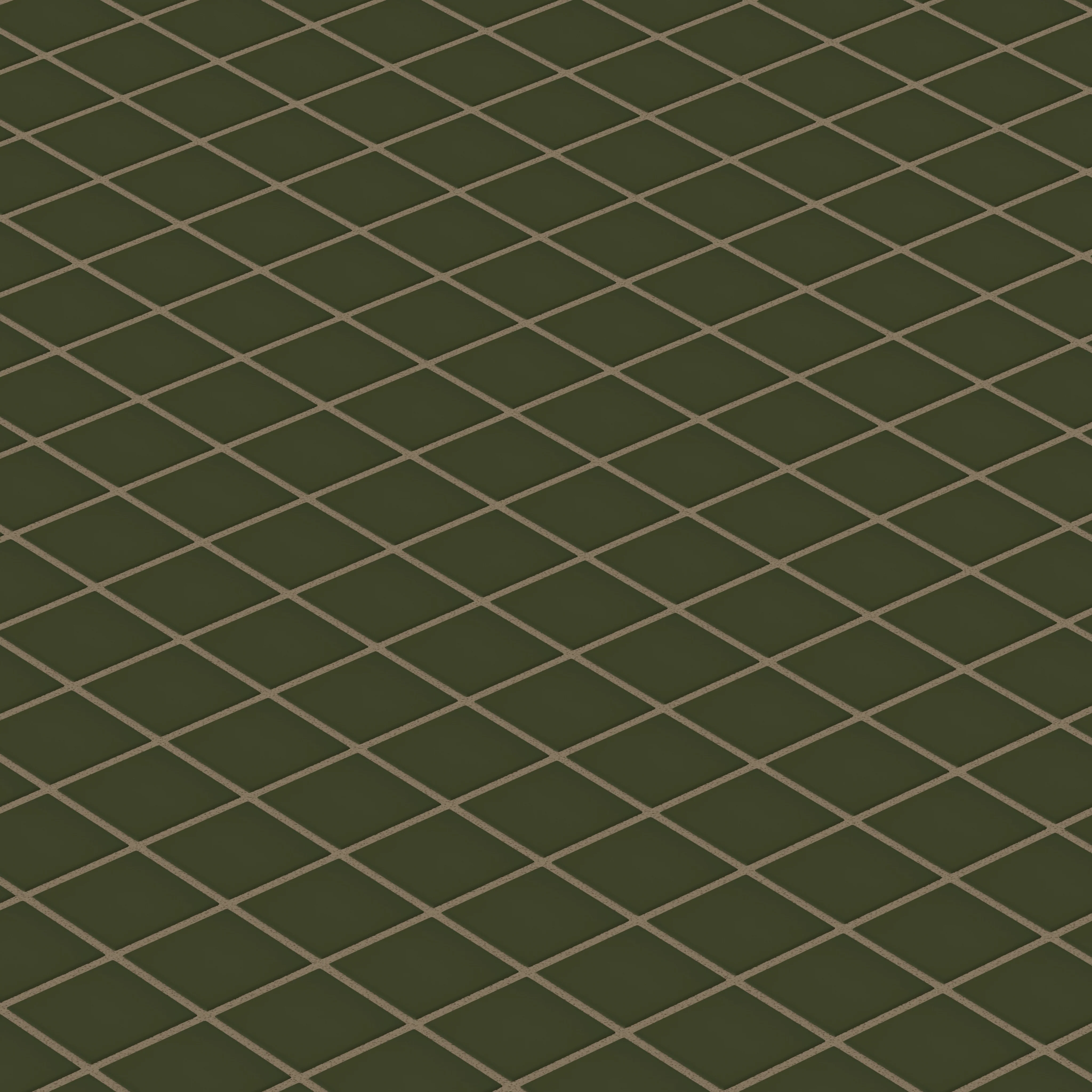 2x2 Straight Set Sheeted Natural Press Ceramic Mosaic Tile in Green Apatite Matte - Storm Tile LLC