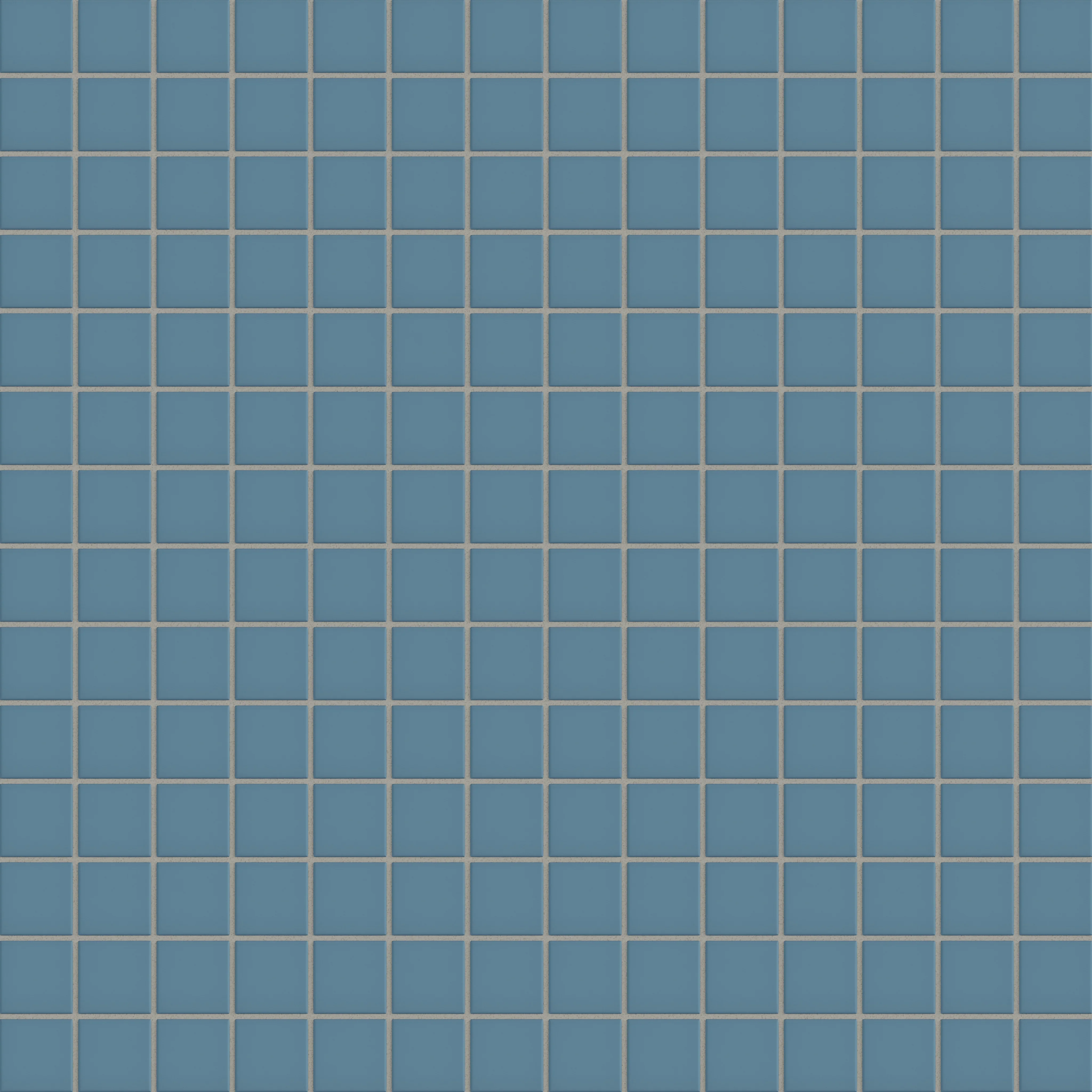 2x2 Straight Set Sheeted Natural Press Ceramic Mosaic Tile in Azurite Matte - Storm Tile LLC