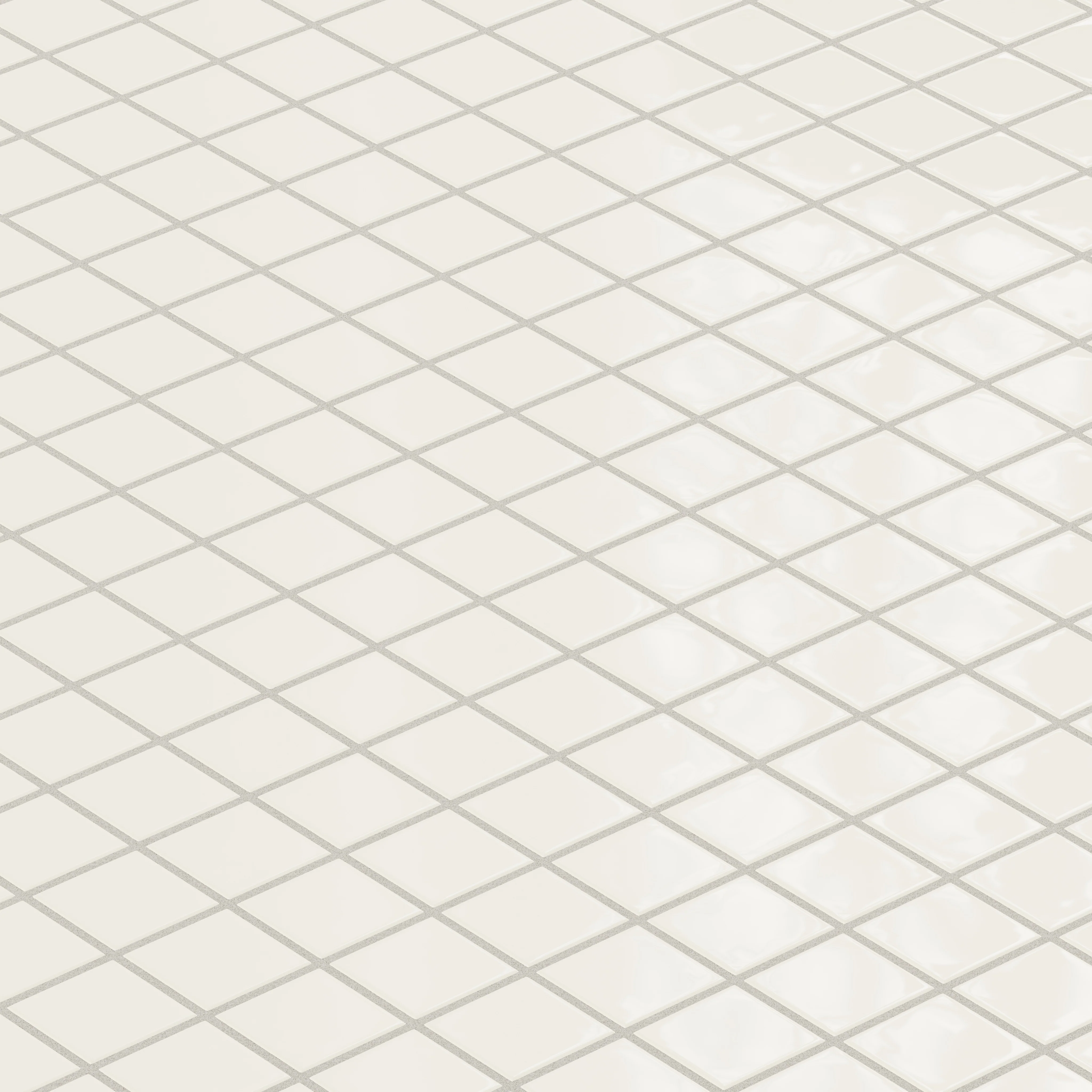 2x2 Straight Set Sheeted Natural Press Ceramic Mosaic Tile in Salt Creek Gloss - Storm Tile LLC