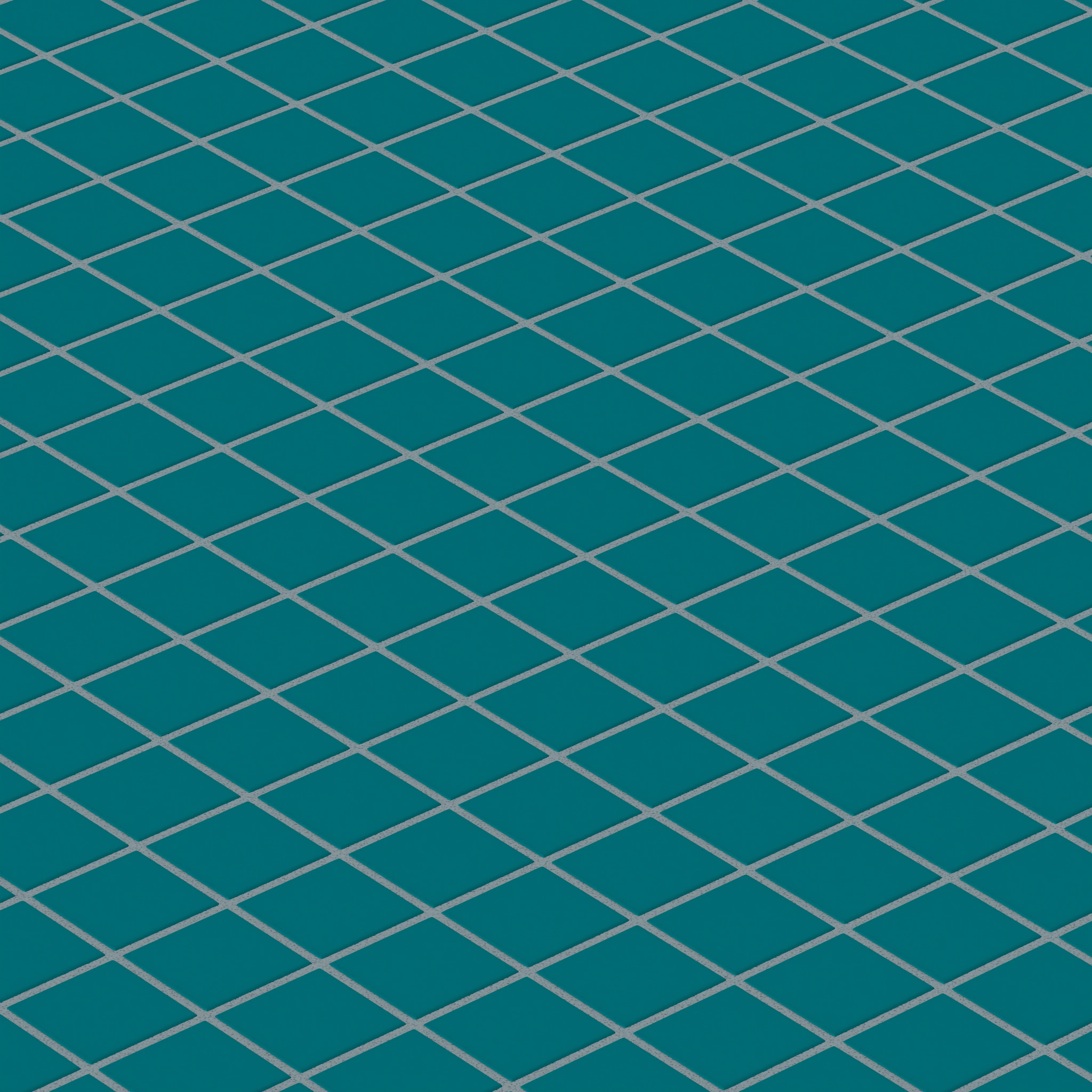 2x2 Straight Set Sheeted Natural Press Ceramic Mosaic Tile in Maya Blue Matte - Storm Tile LLC