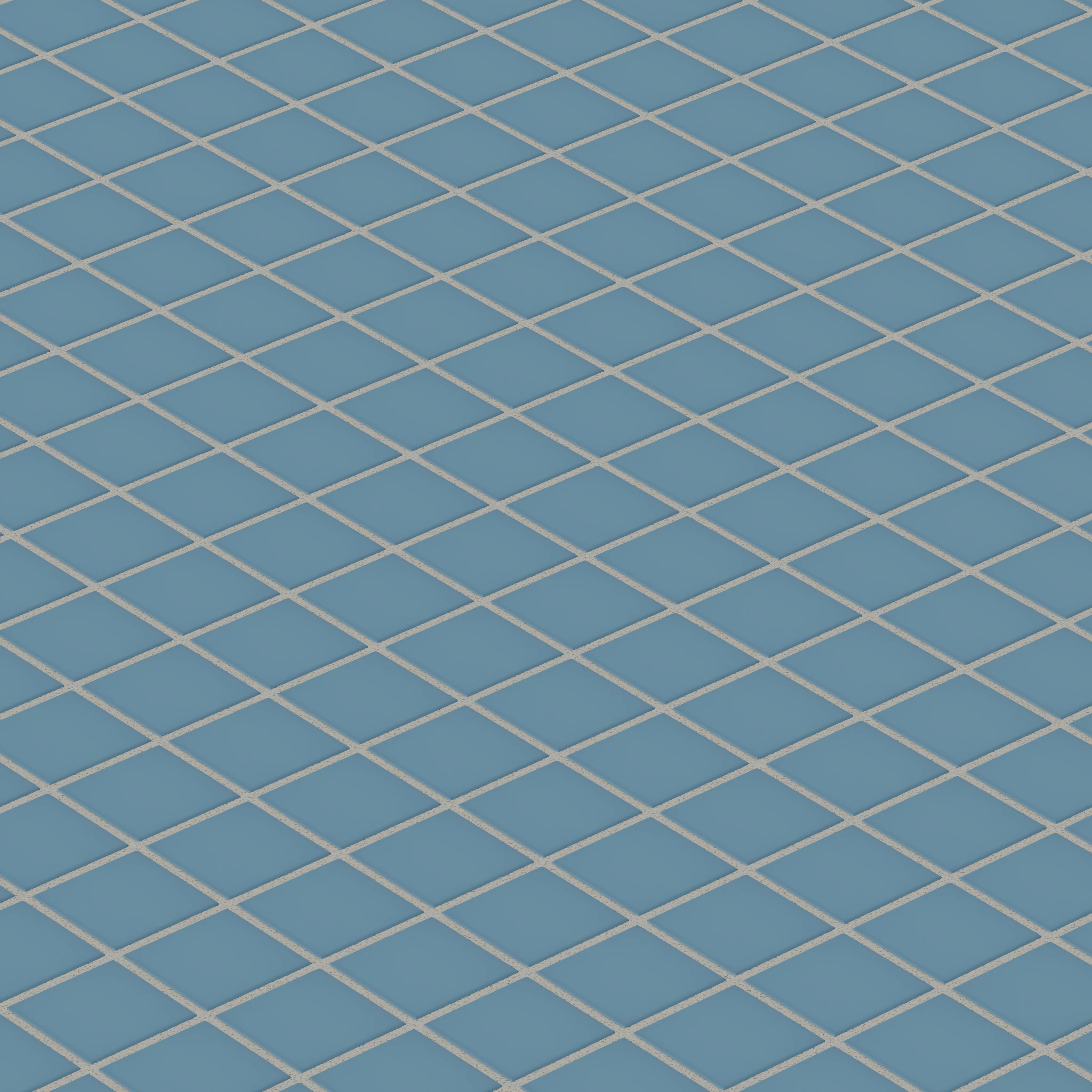 2x2 Straight Set Sheeted Natural Press Ceramic Mosaic Tile in Azurite Matte - Storm Tile LLC