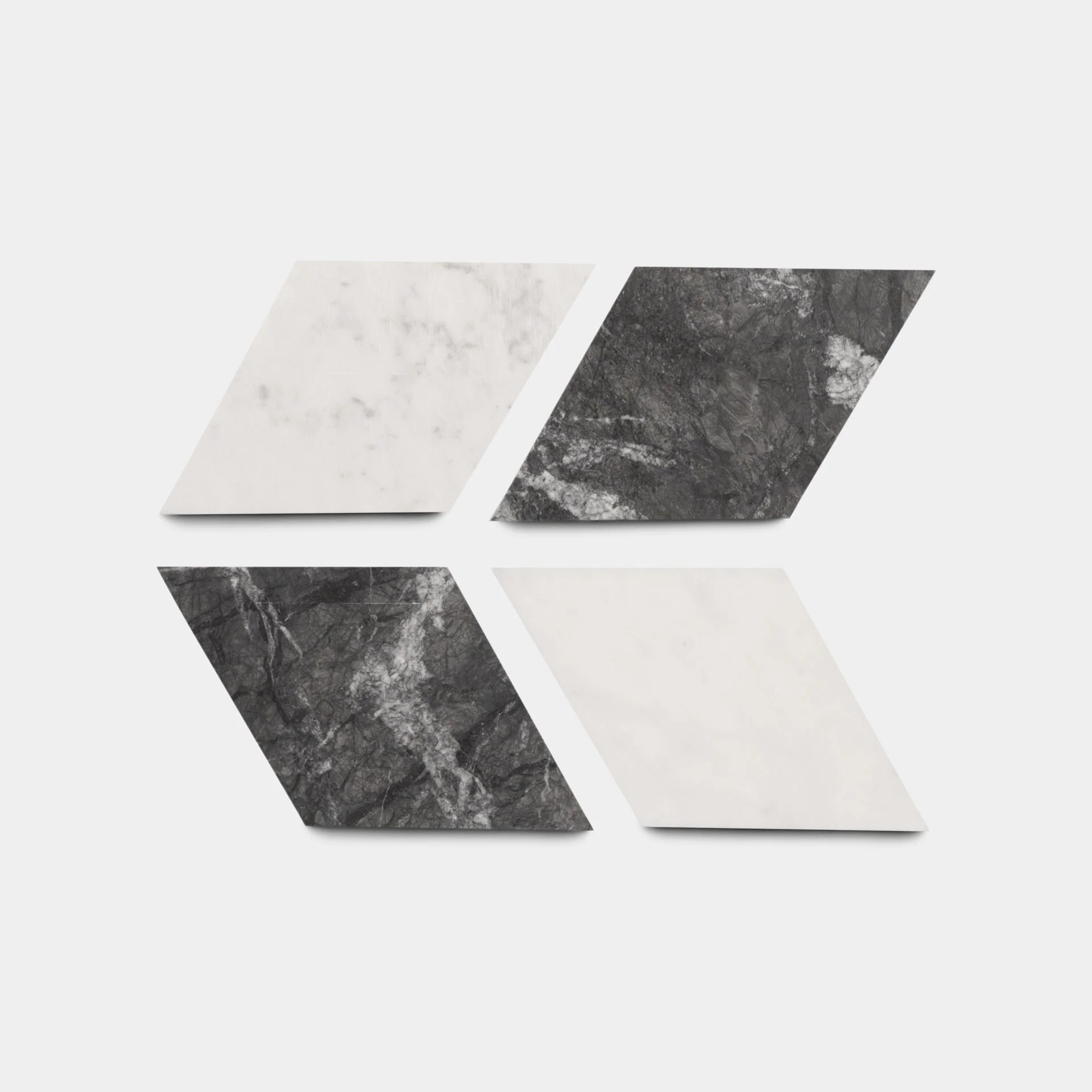Diamante in Carrara + Grigio Carnico - Storm Tile LLC