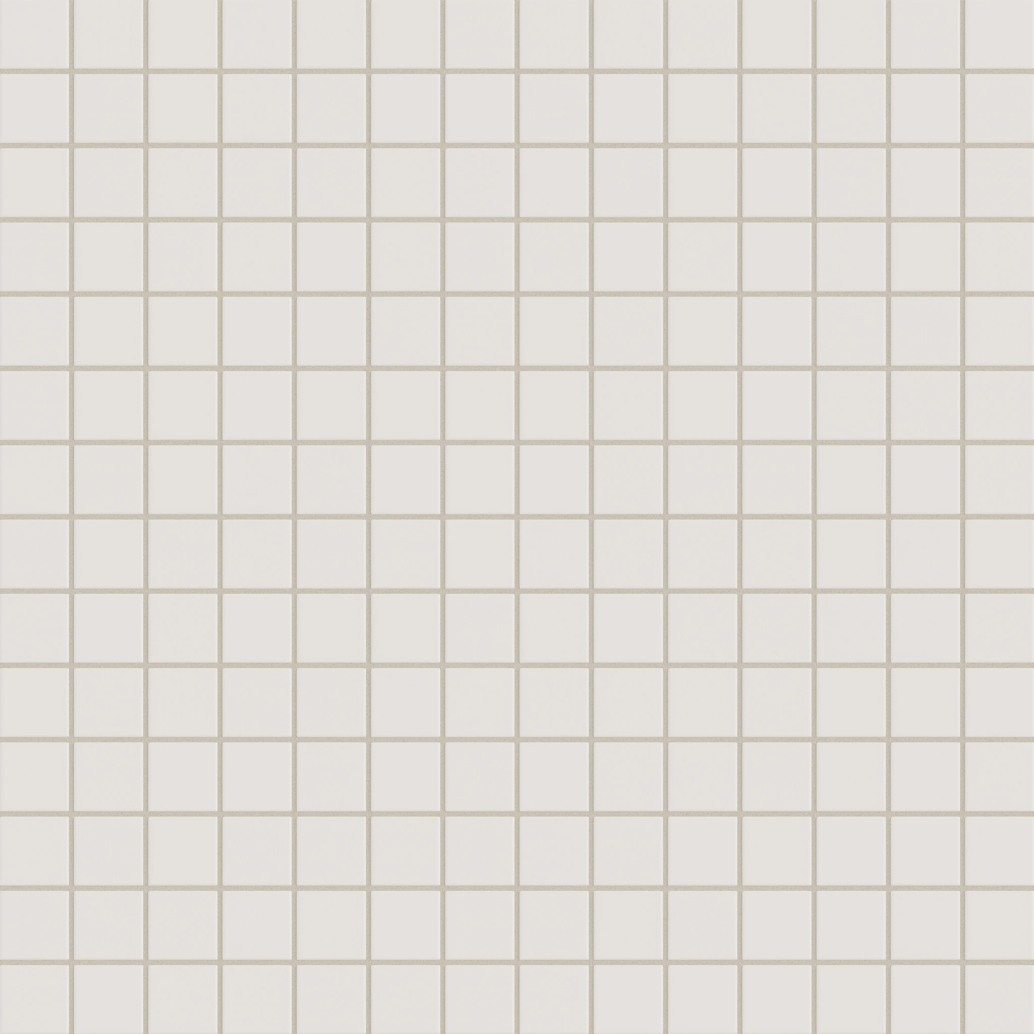 2x2 Straight Set Sheeted Natural Press Ceramic Mosaic Tile in Pearl Matte - Storm Tile LLC