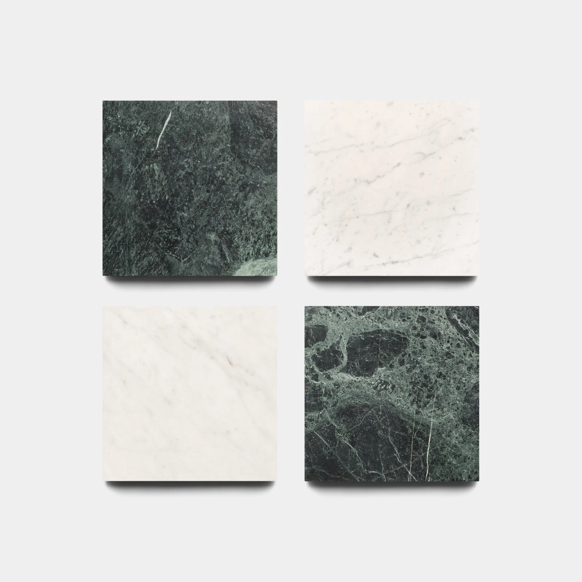 Piazza in Carrara + Verde Alpi - Storm Tile LLC