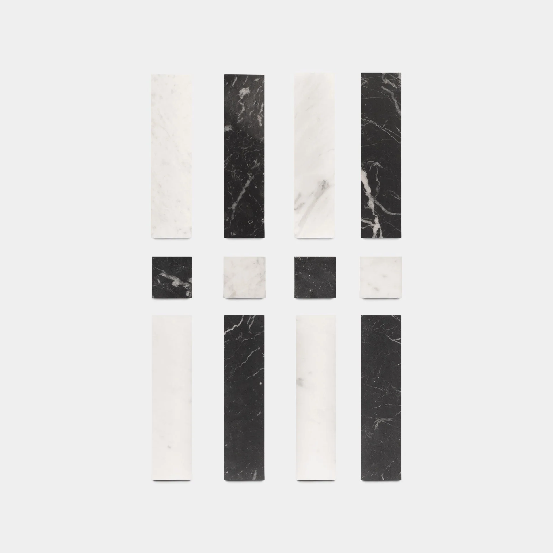 Lucca in Carrara + Nero Marquina - Storm Tile LLC