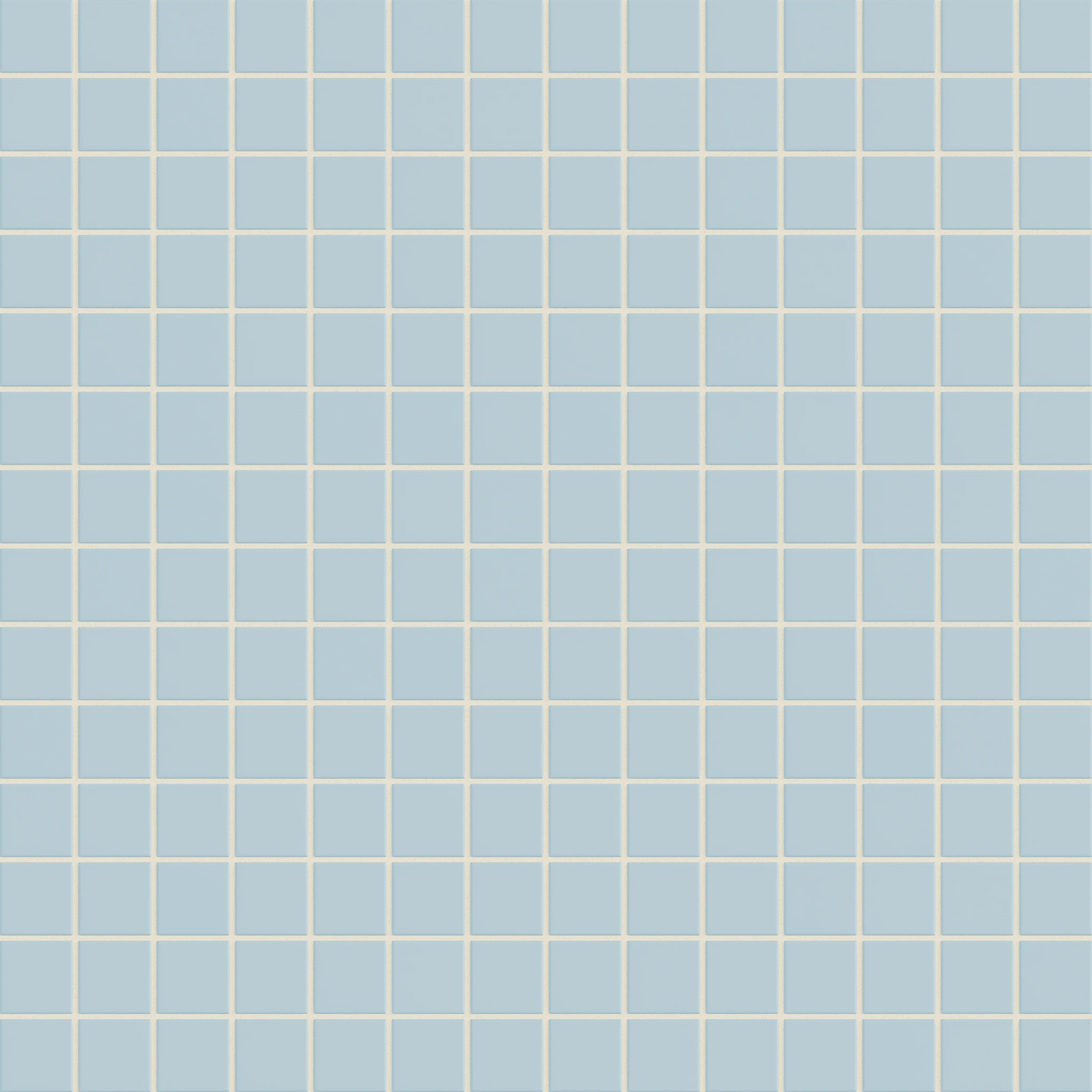 2x2 Straight Set Sheeted Natural Press Ceramic Mosaic Tile in Egyptian Blue Matte - Storm Tile LLC