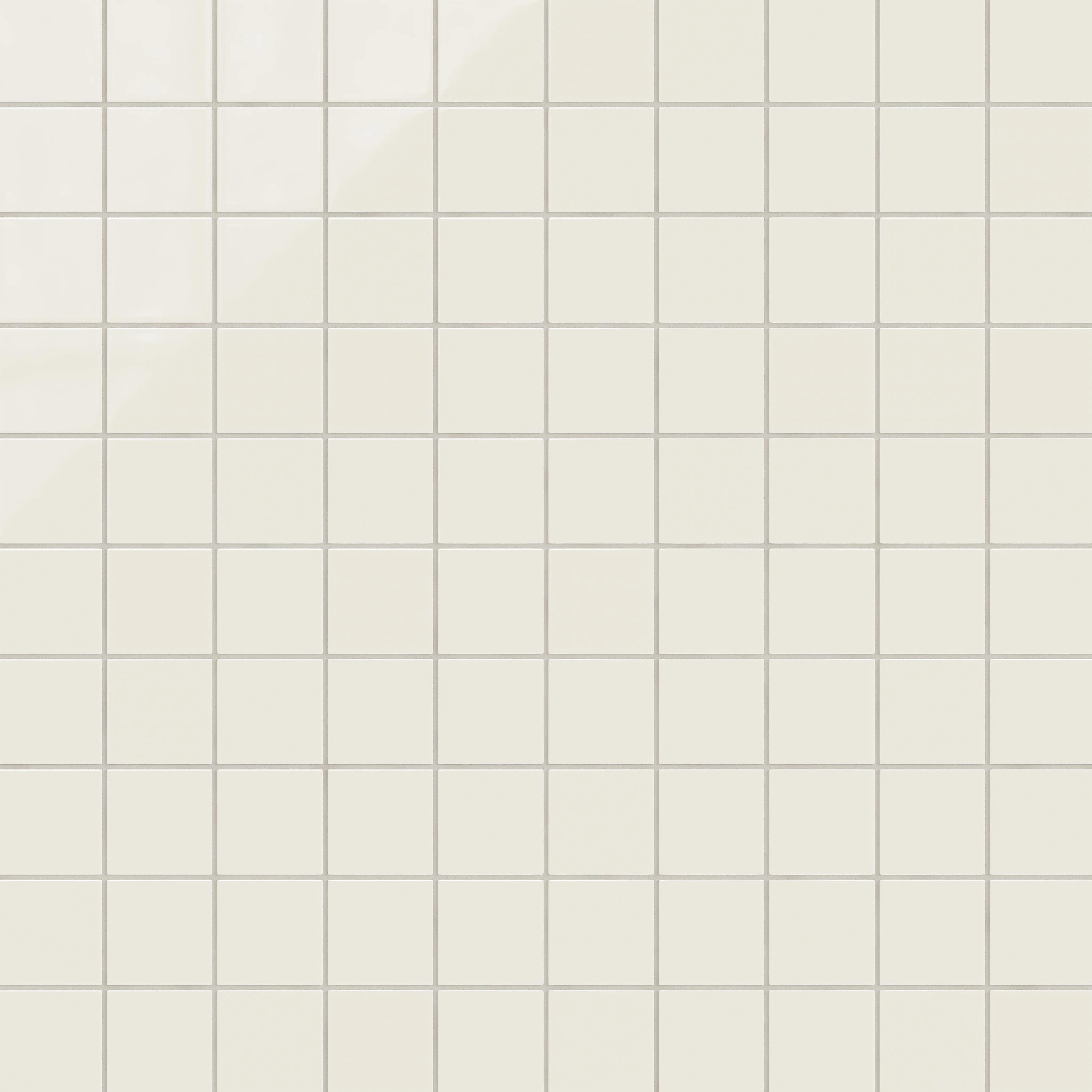 3x3 Straight Set Sheeted Natural Press Ceramic Mosaic Tile in Salt Creek Gloss - Storm Tile LLC