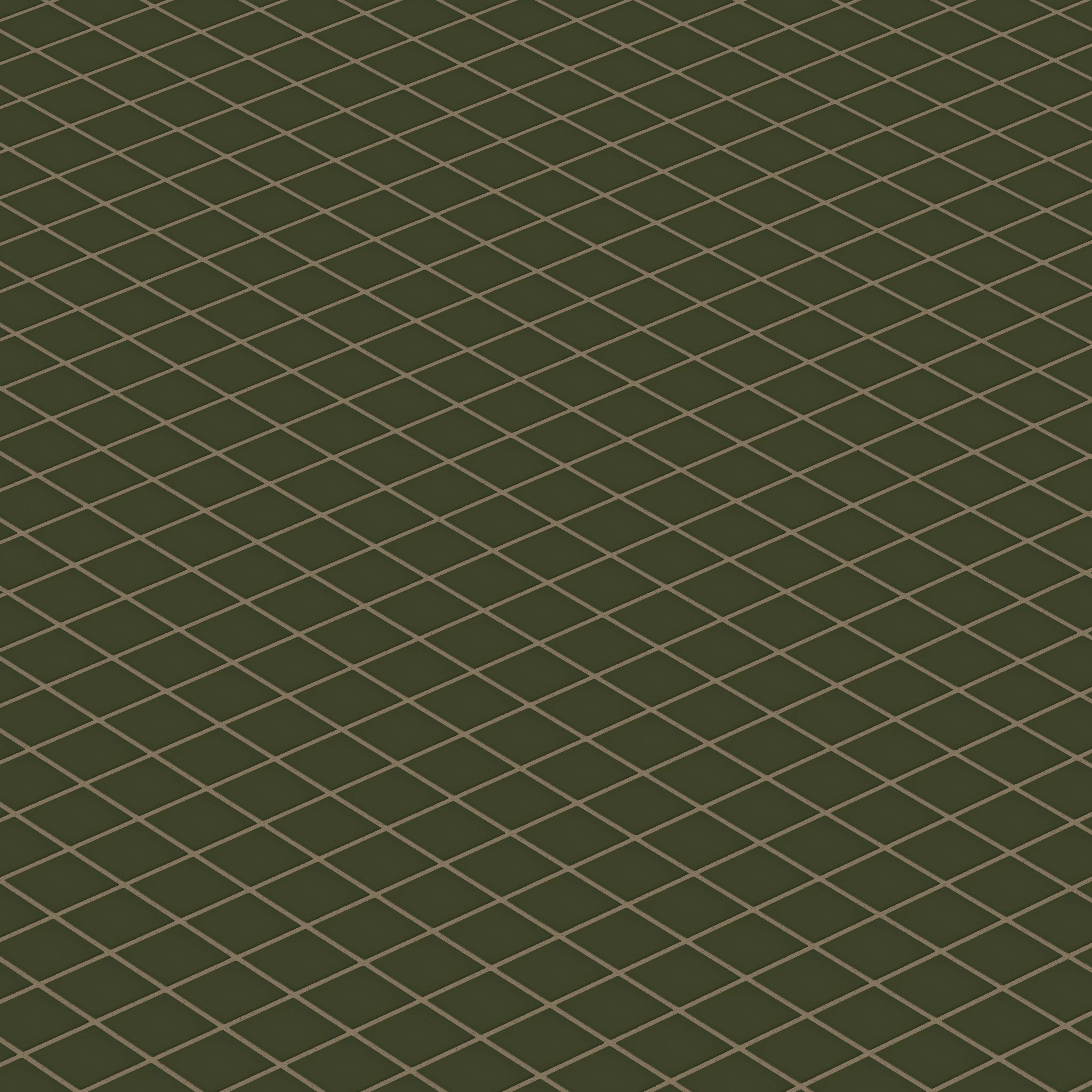 2x2 Straight Set Sheeted Natural Press Ceramic Mosaic Tile in Green Apatite Matte - Storm Tile LLC