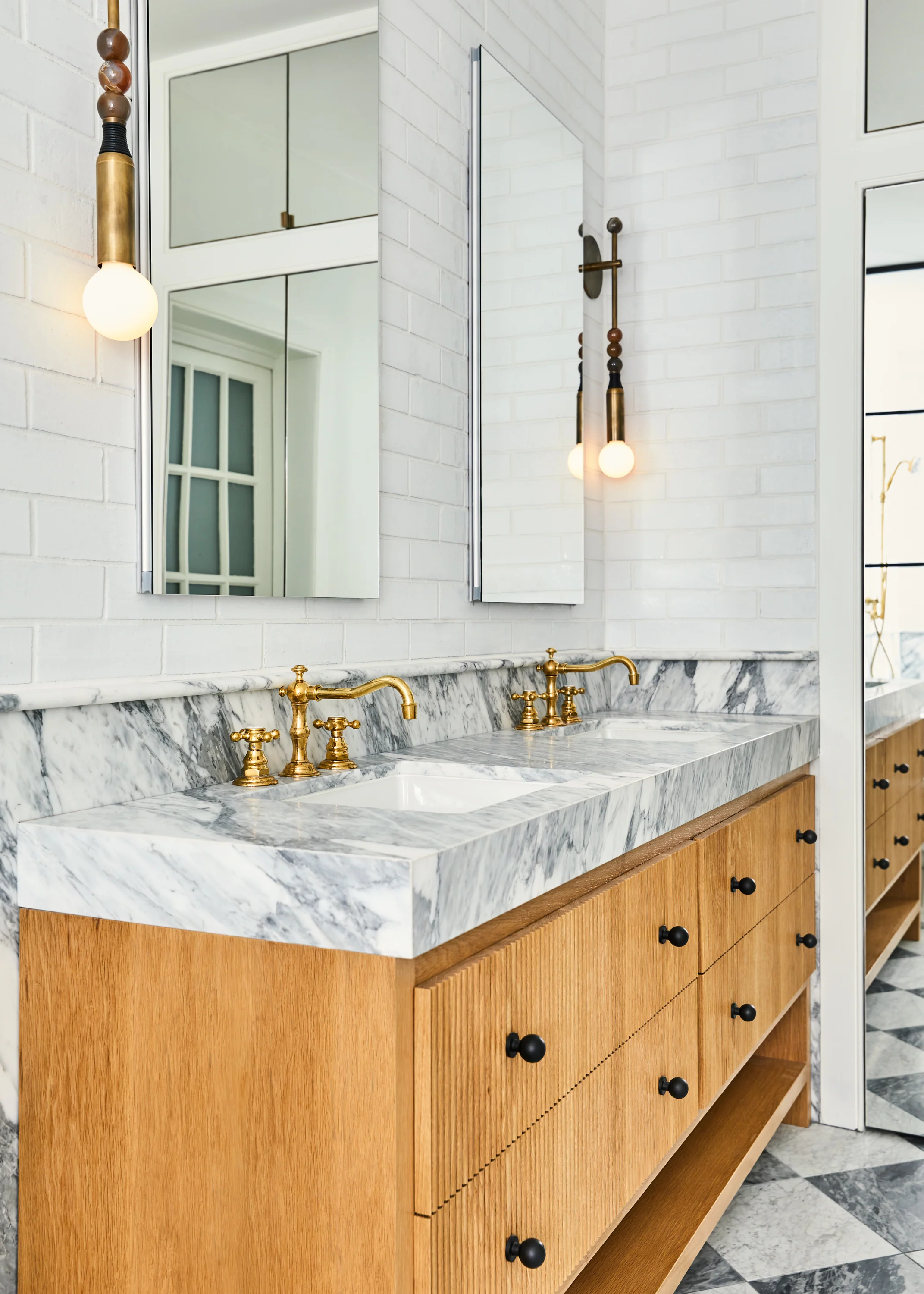 2.5x11.5 Brick Tile in Lewis Range - Storm Tile LLC