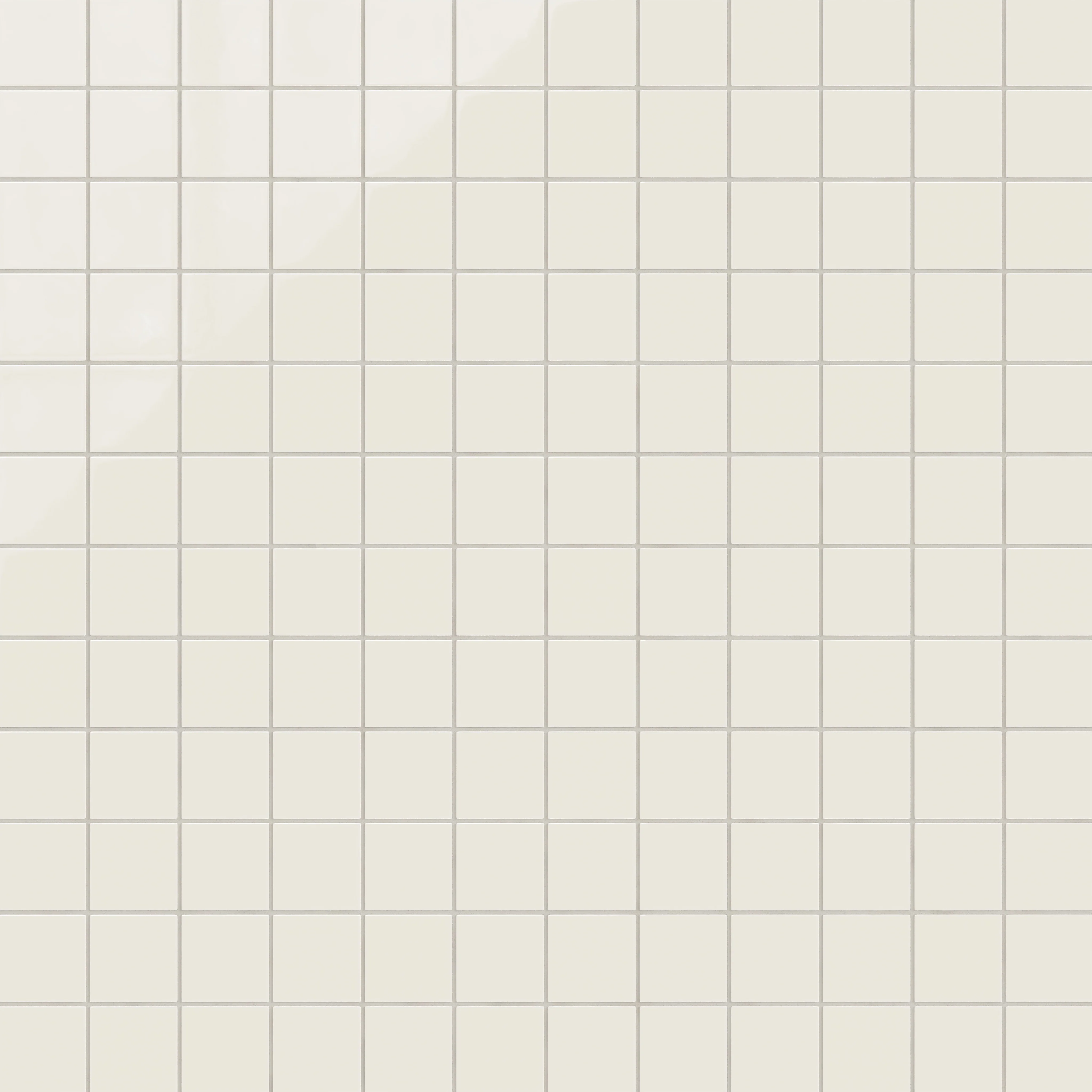 3x3 Straight Set Sheeted Natural Press Ceramic Mosaic Tile in Salt Creek Gloss - Storm Tile LLC