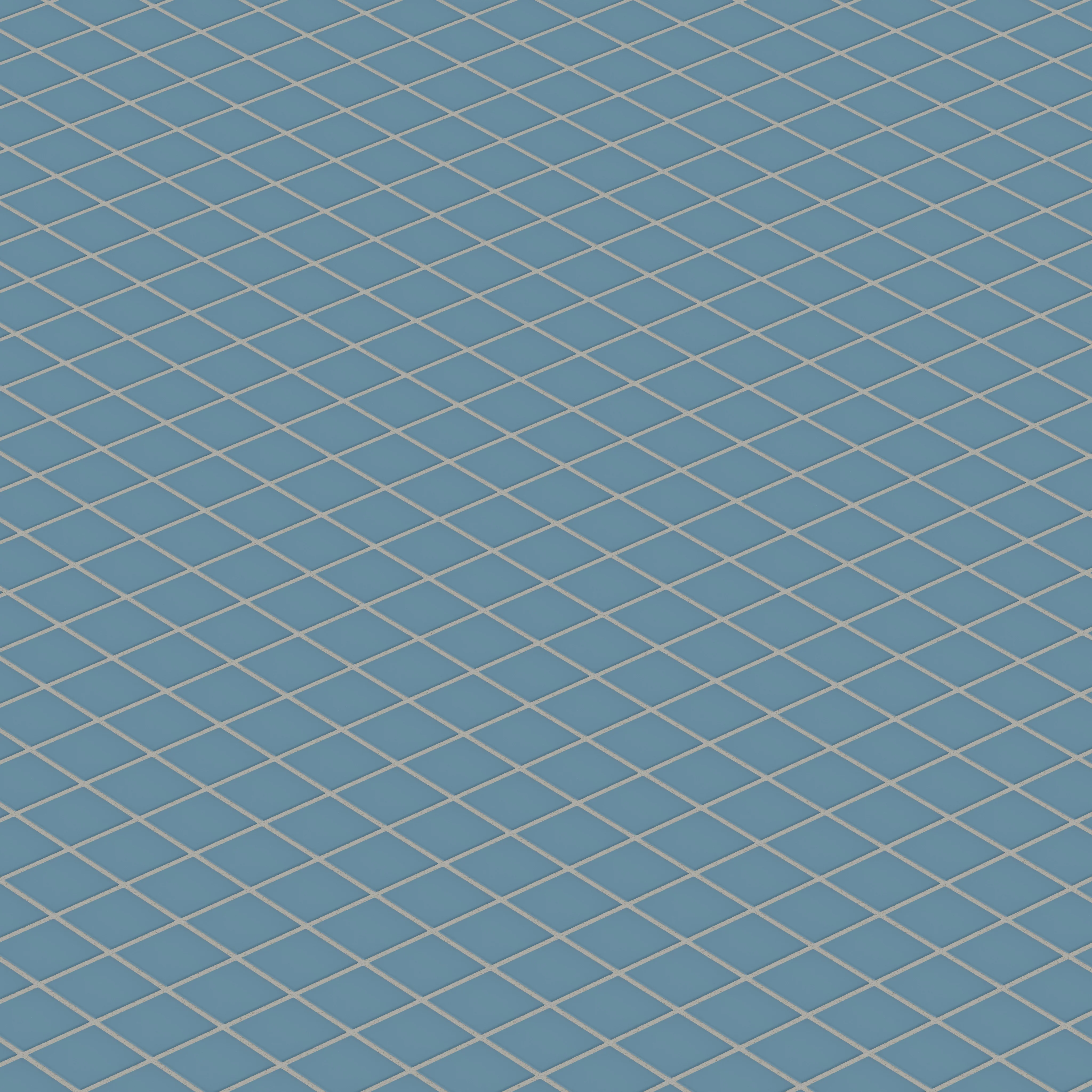 2x2 Straight Set Sheeted Natural Press Ceramic Mosaic Tile in Azurite Matte - Storm Tile LLC