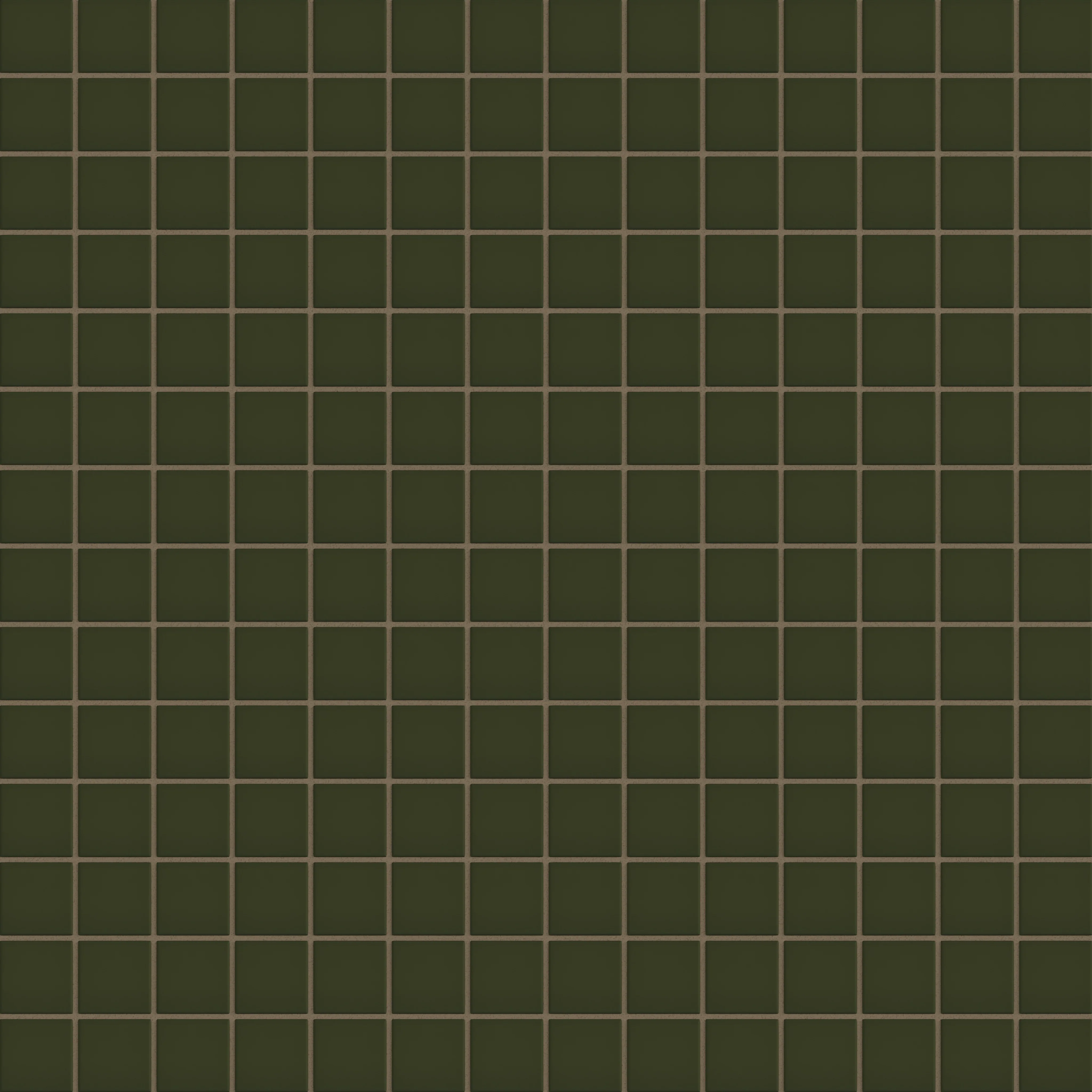 2x2 Straight Set Sheeted Natural Press Ceramic Mosaic Tile in Green Apatite Matte - Storm Tile LLC