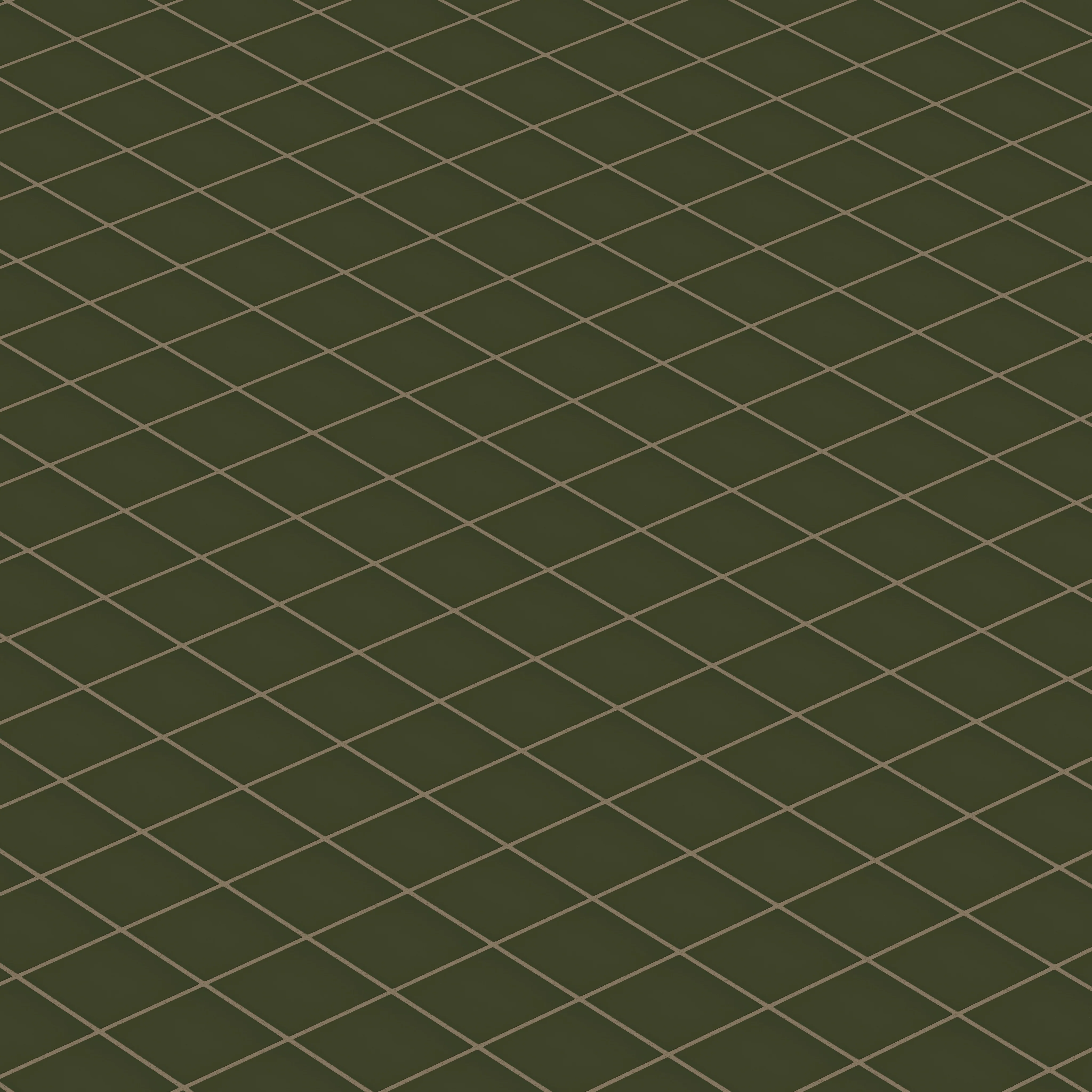 3x3 Straight Set Sheeted Natural Press Ceramic Mosaic Tile in Green Apatite Matte - Storm Tile LLC