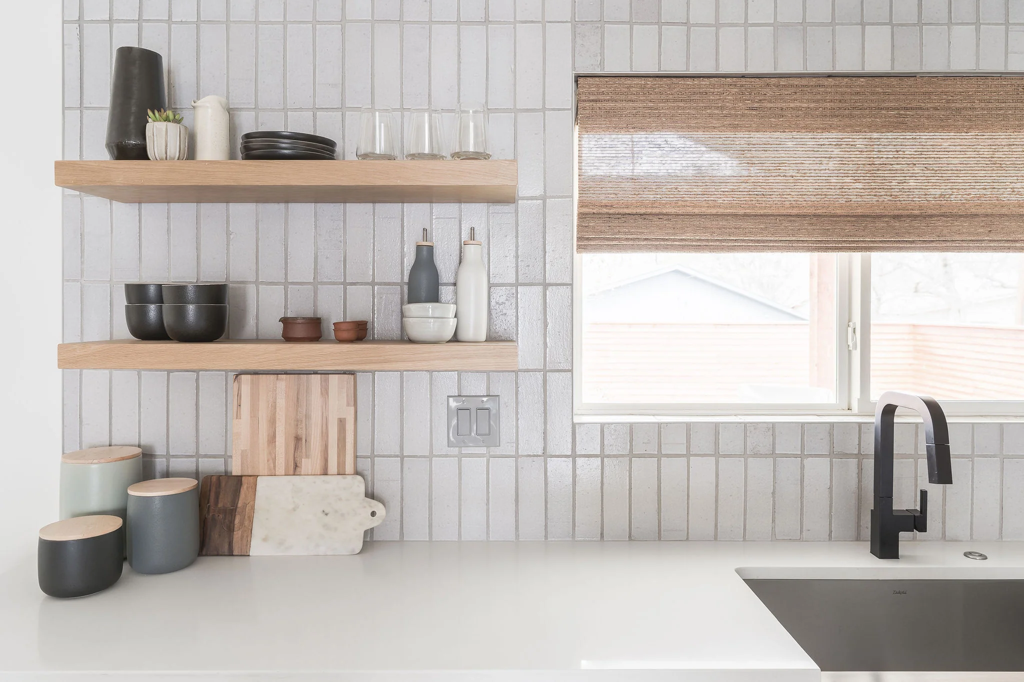 Quick Ship 2.5x8 Brick Tile in White Mountains - Storm Tile LLC