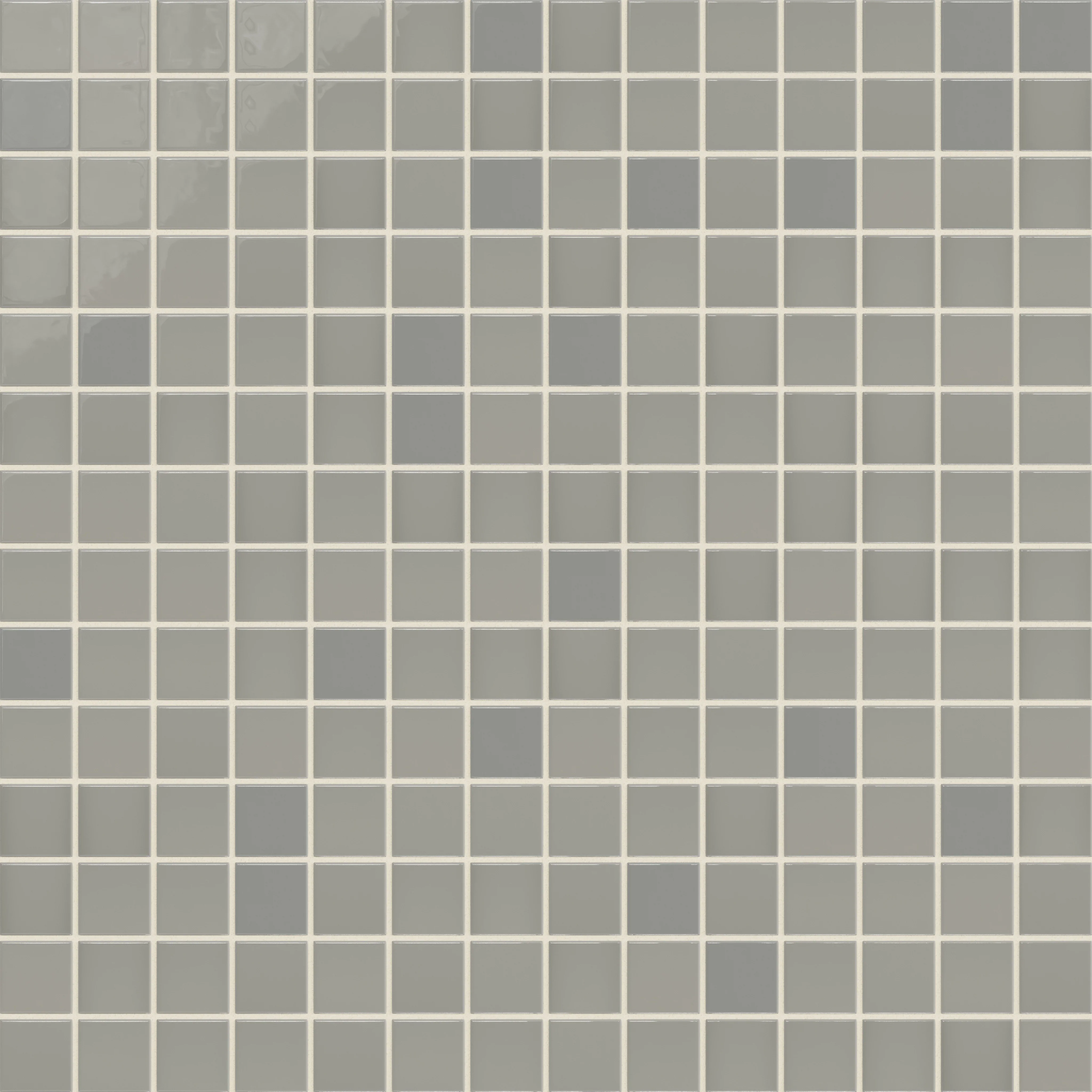 2x2 Straight Set Sheeted Natural Press Ceramic Mosaic Tile in Puget Sound Gloss - Storm Tile LLC
