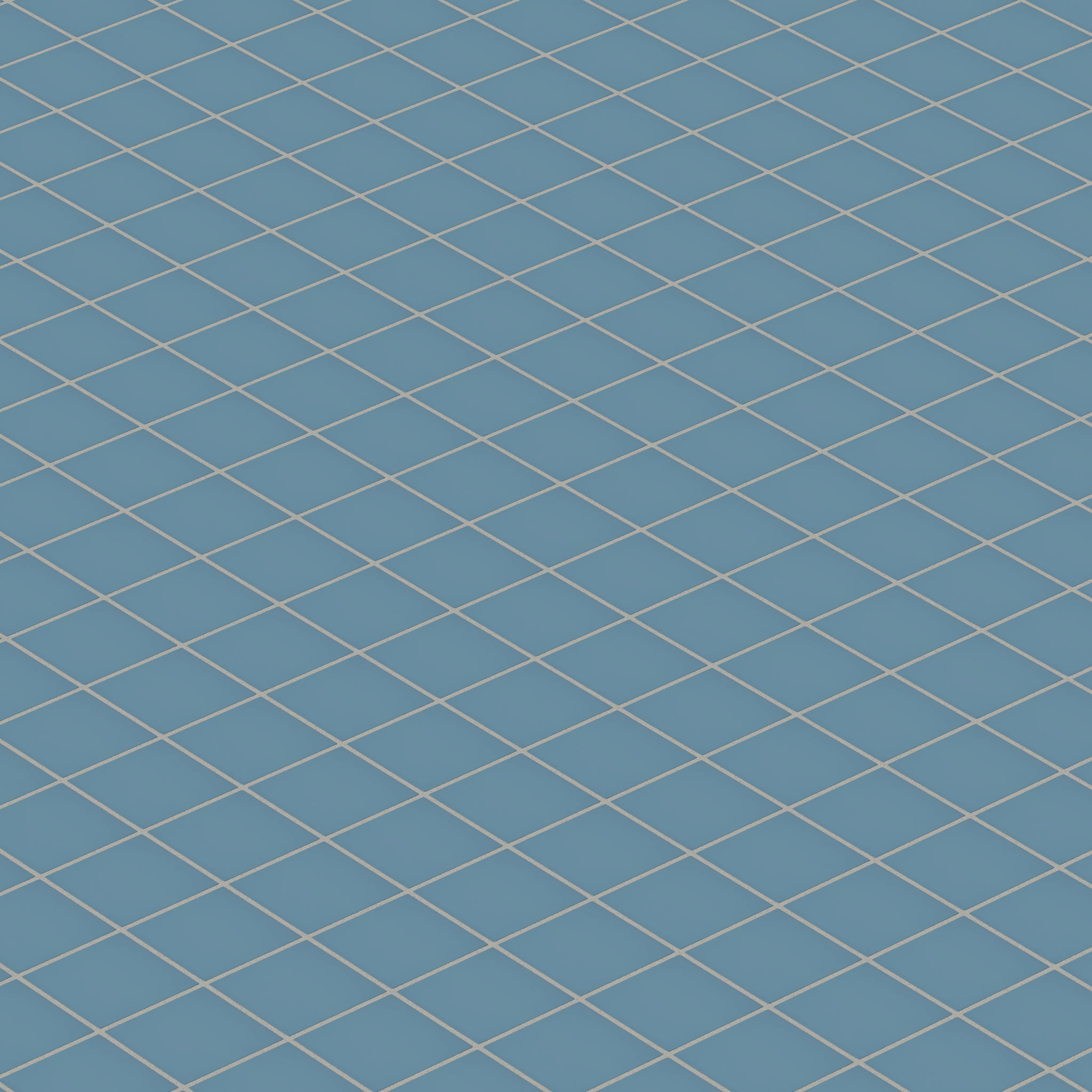 3x3 Straight Set Sheeted Natural Press Ceramic Mosaic Tile in Azurite Matte - Storm Tile LLC