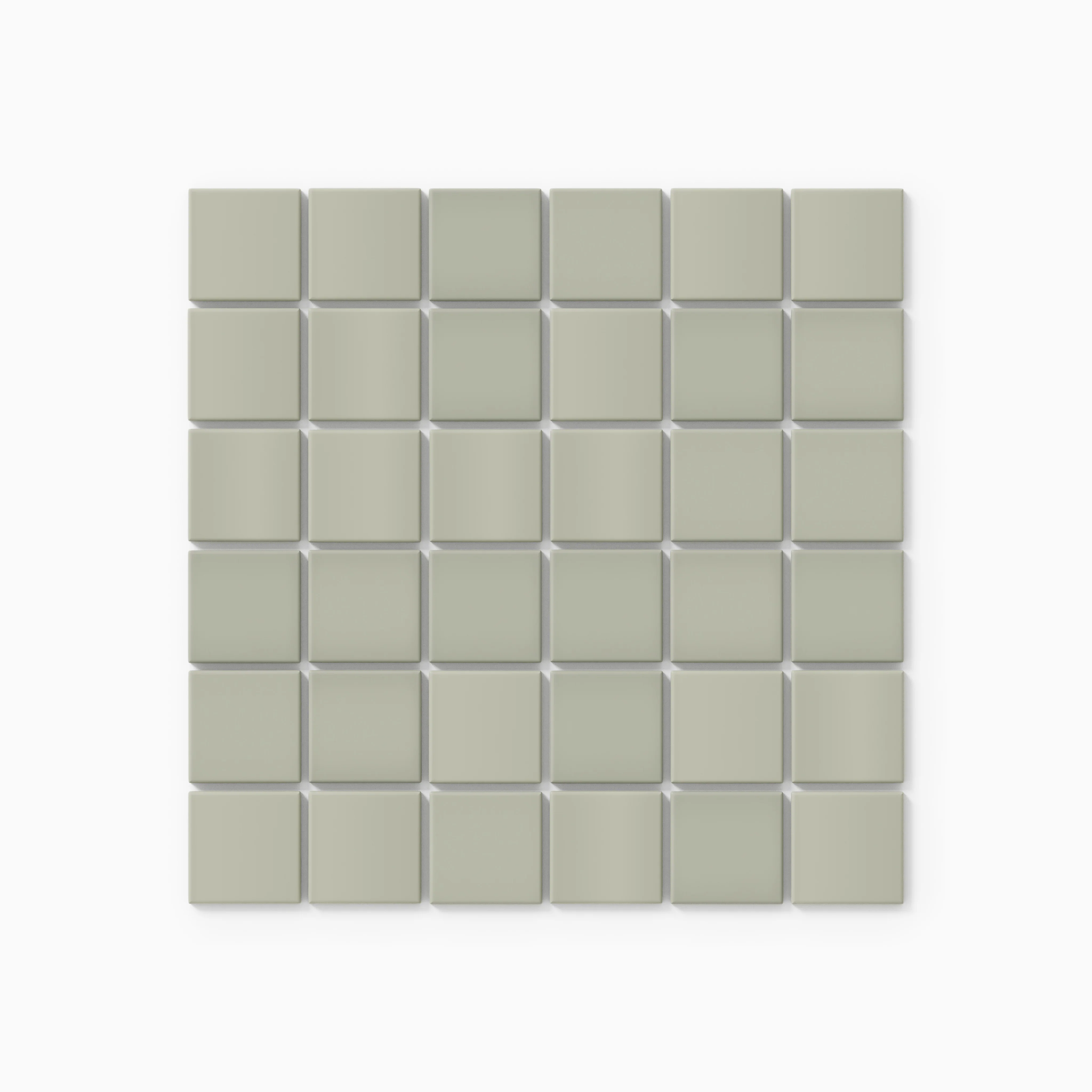 2x2 Straight Set Sheeted Natural Press Ceramic Mosaic Tile in Manzanita Gloss - Storm Tile LLC