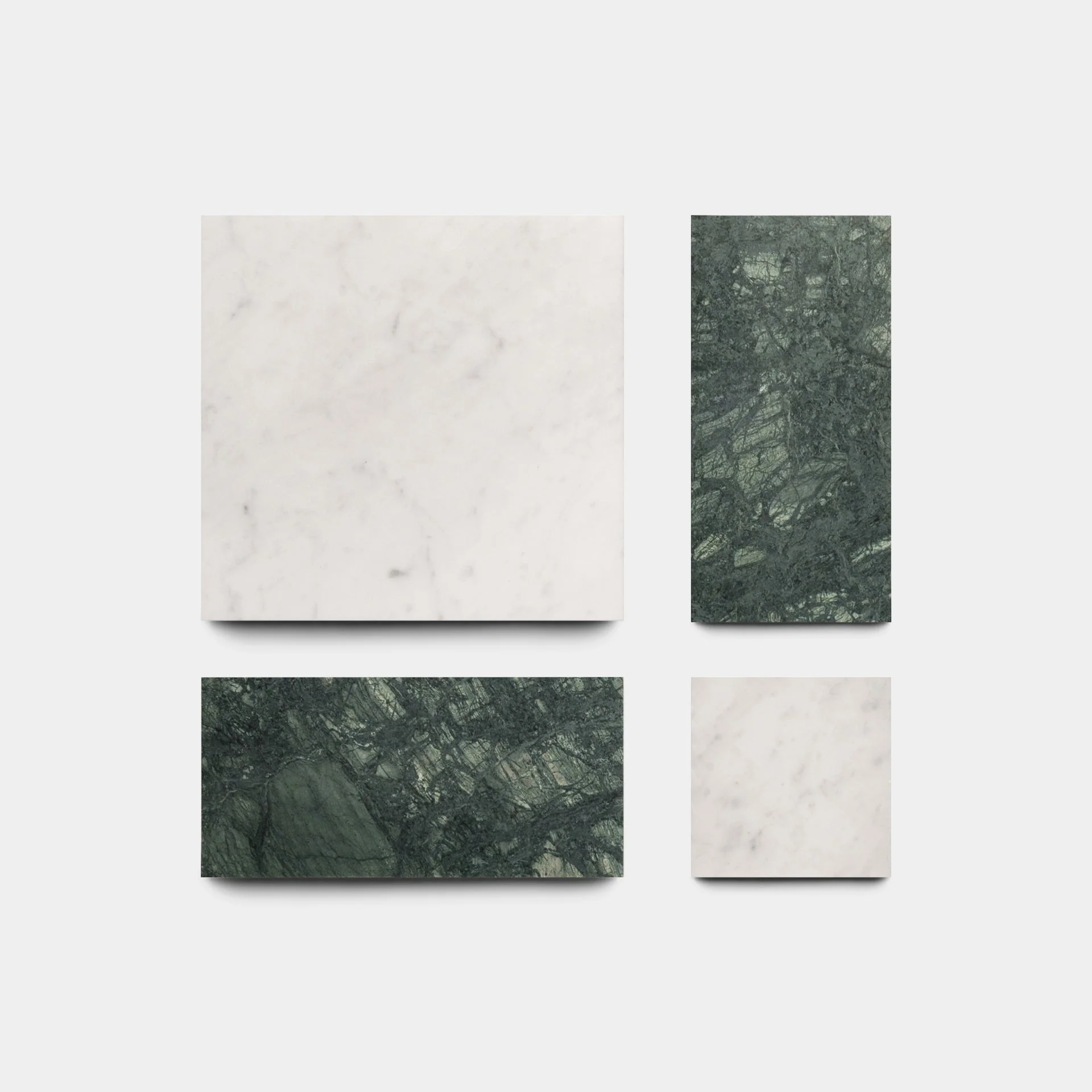 Etna in Carrara + Verde Alpi - Storm Tile LLC