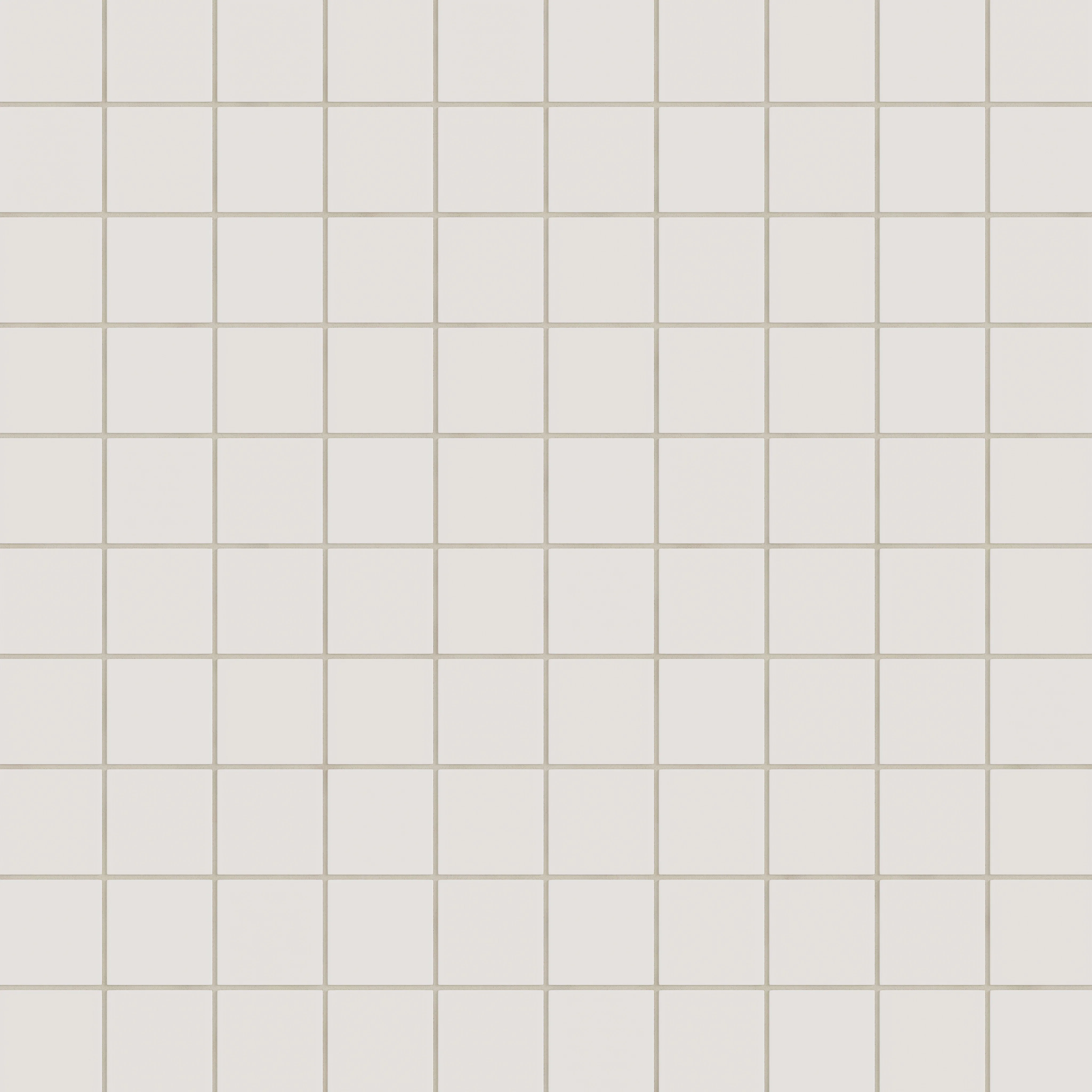 3x3 Straight Set Sheeted Natural Press Ceramic Mosaic Tile in Pearl Matte - Storm Tile LLC