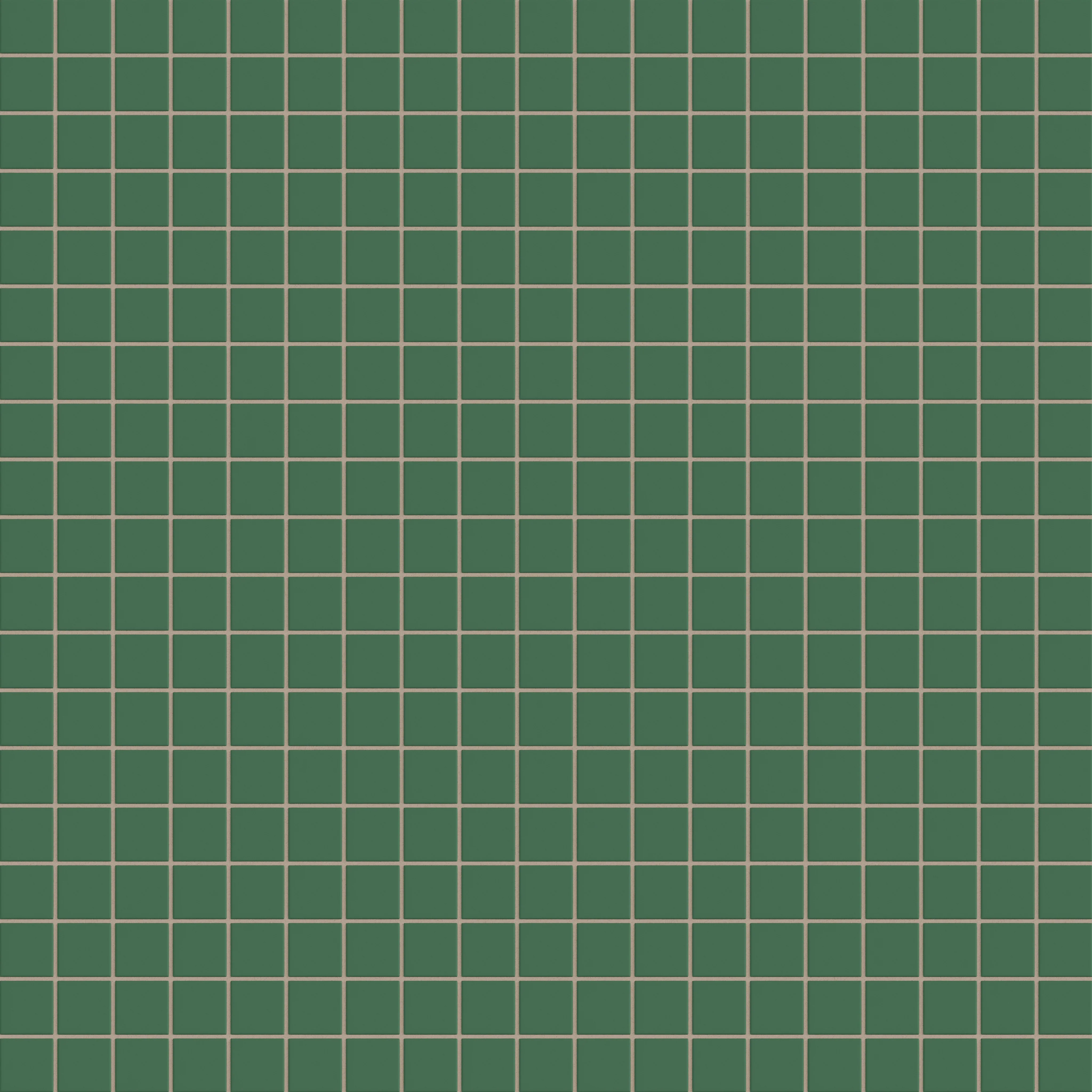 2x2 Straight Set Sheeted Natural Press Ceramic Mosaic Tile in Viridian Matte - Storm Tile LLC