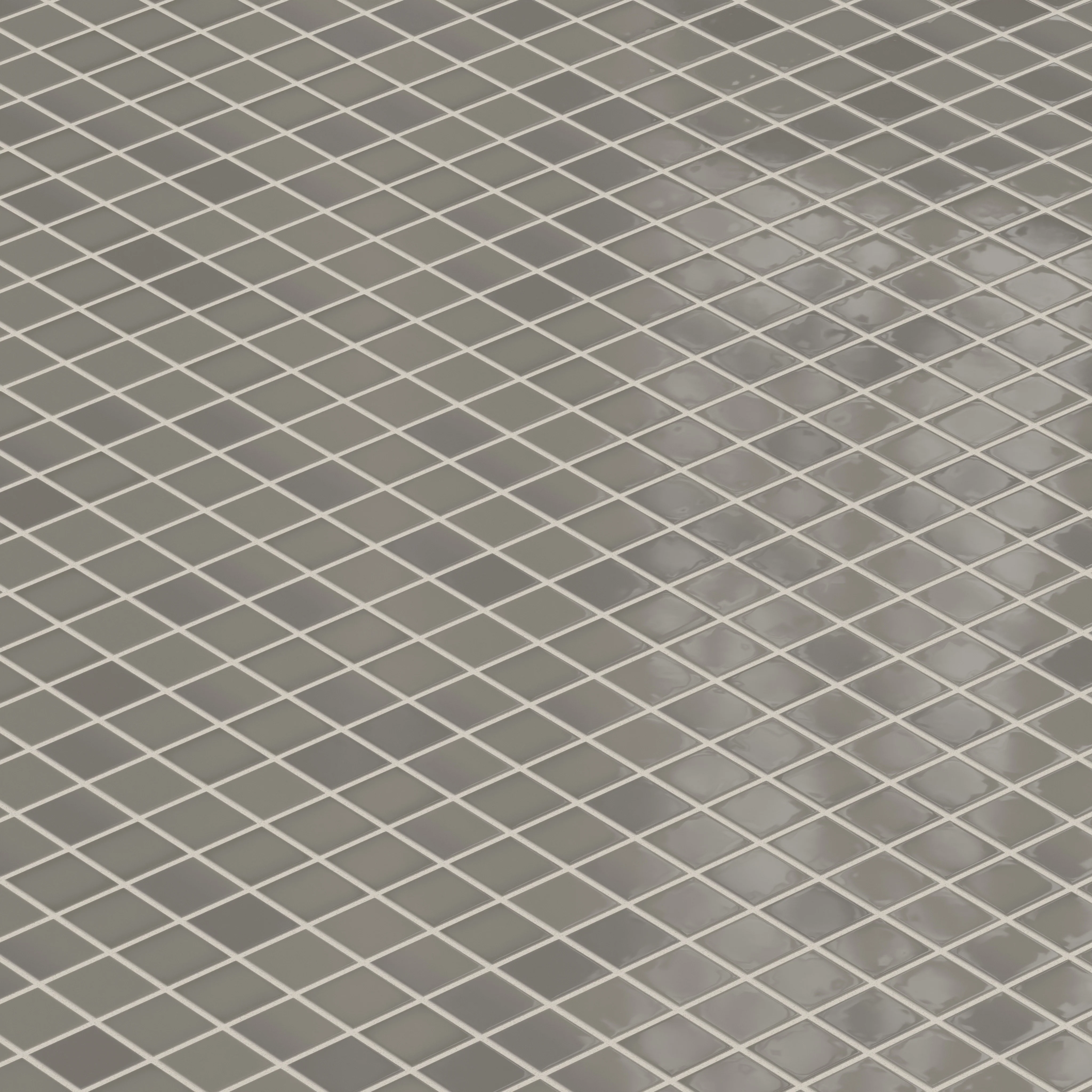2x2 Straight Set Sheeted Natural Press Ceramic Mosaic Tile in Timberline Gloss - Storm Tile LLC