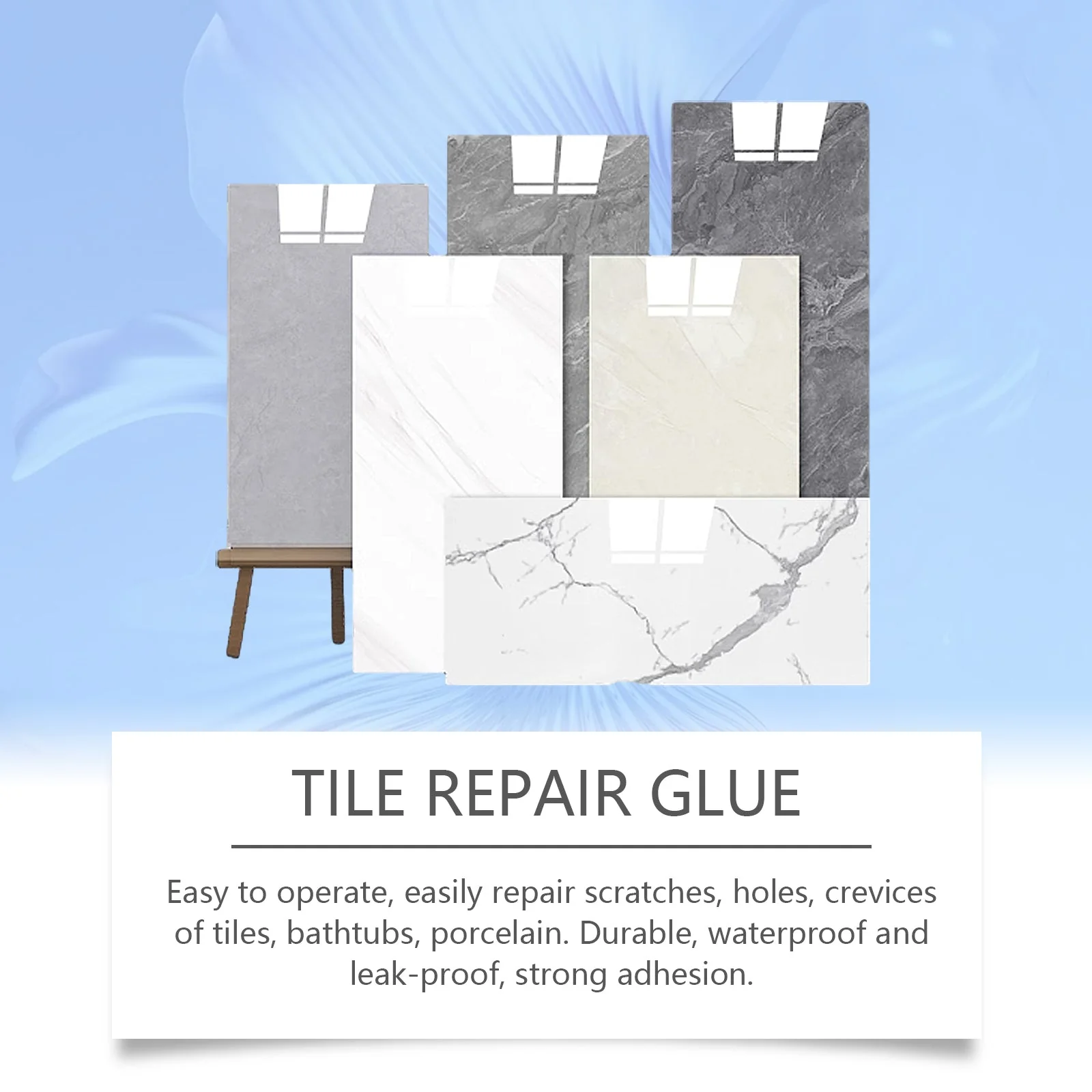 Tile Repair Glue, Living Room Bathroom Wall Tile Repair Leak Gap Waterproof Sealing Tile Repair Glue - Storm Tile LLC