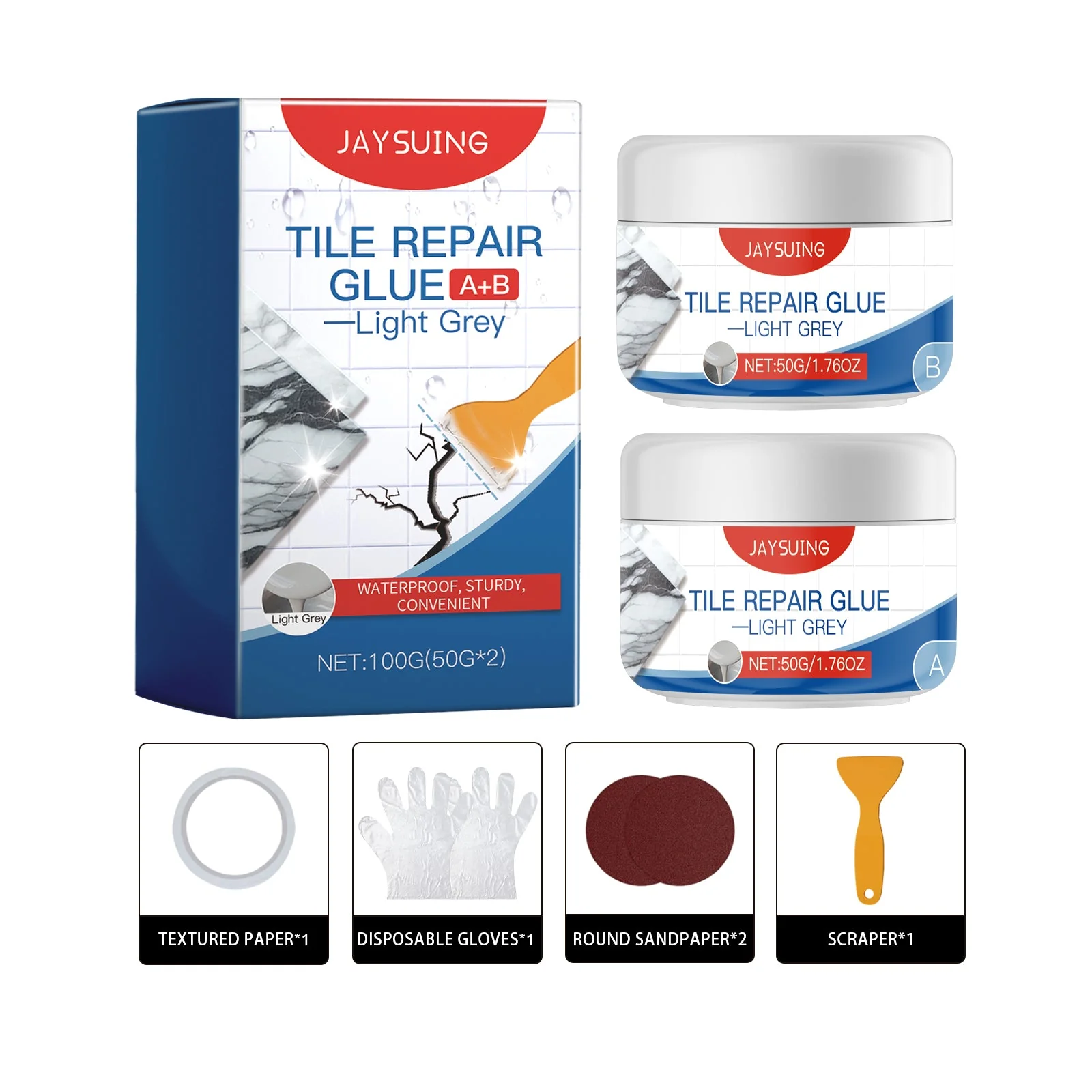 Tile Repair Glue, Living Room Bathroom Wall Tile Repair Leak Gap Waterproof Sealing Tile Repair Glue - Storm Tile LLC