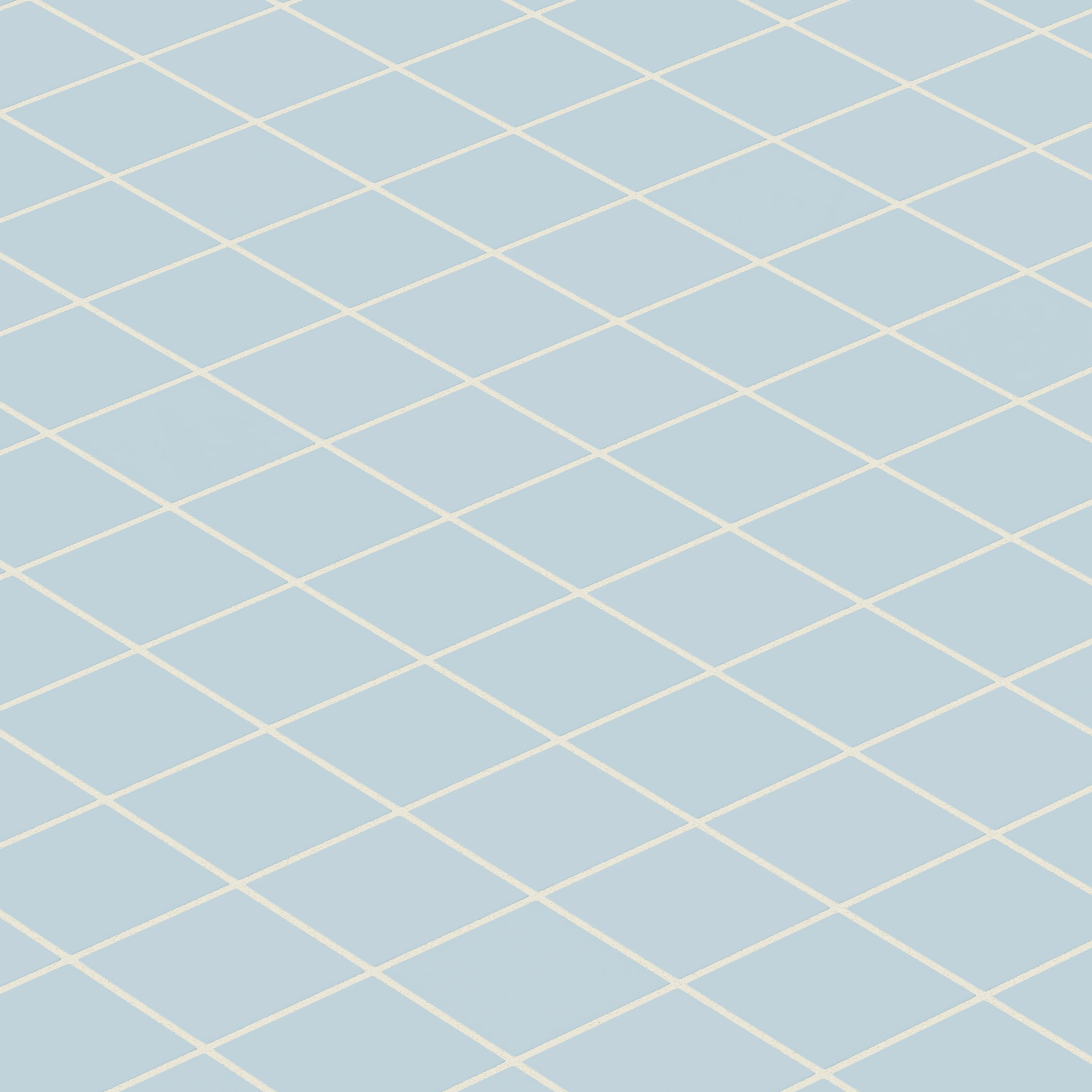 3x3 Straight Set Sheeted Natural Press Ceramic Mosaic Tile in Egyptian Blue Matte - Storm Tile LLC