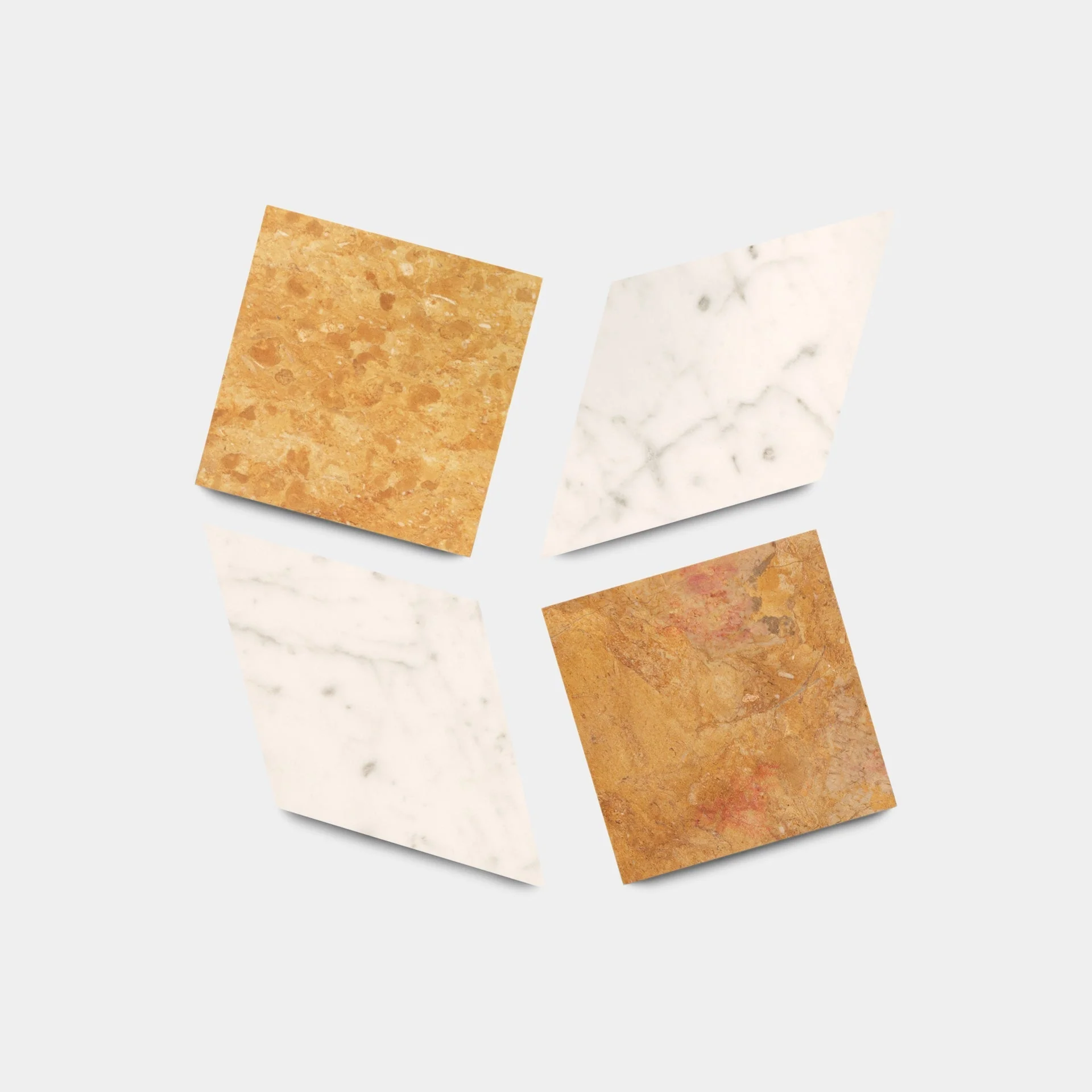 Lombardy in Carrara + Giallo Reale - Storm Tile LLC