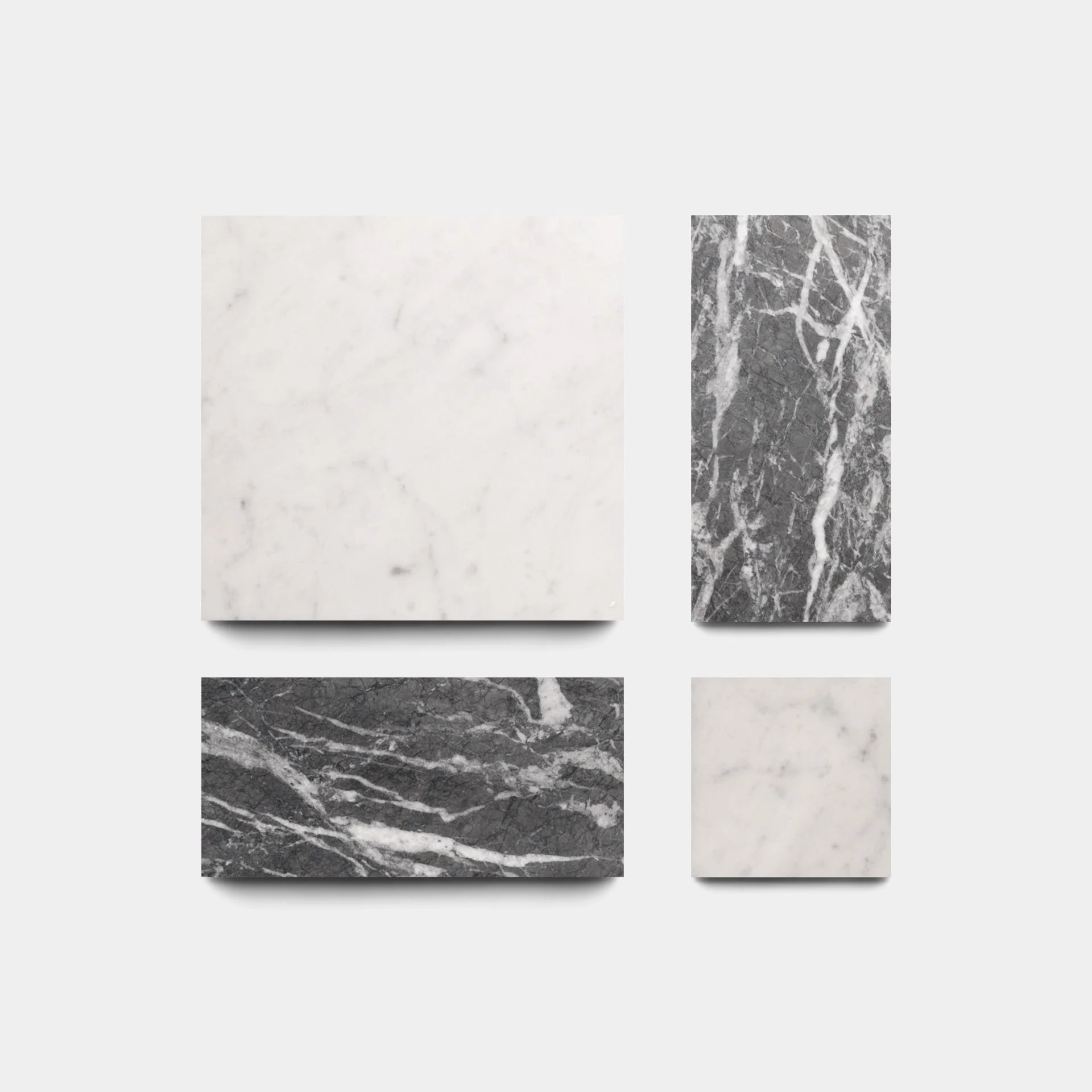 Etna in Carrara + Grigio Carnico - Storm Tile LLC