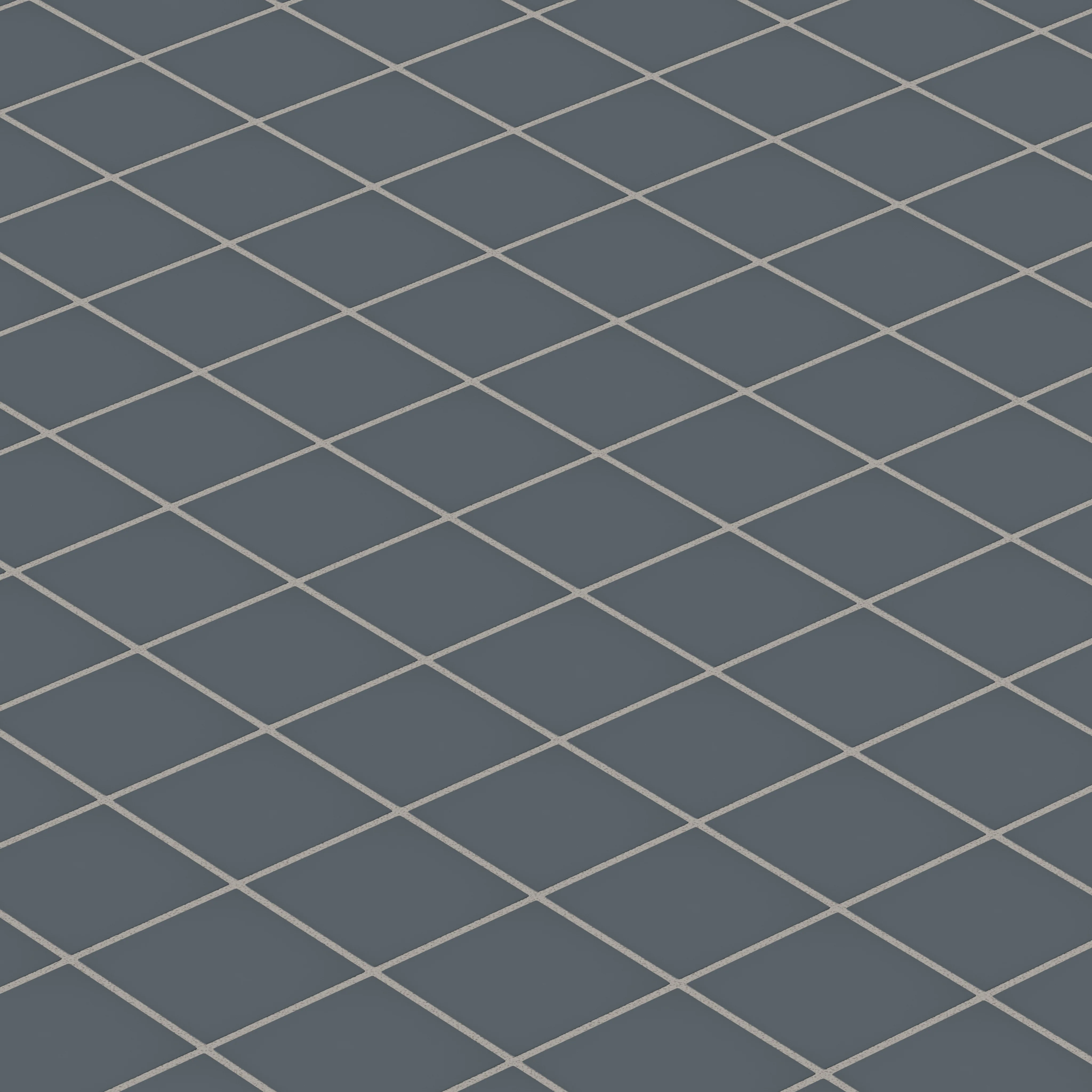 3x3 Straight Set Sheeted Natural Press Ceramic Mosaic Tile in Indigo Matte - Storm Tile LLC