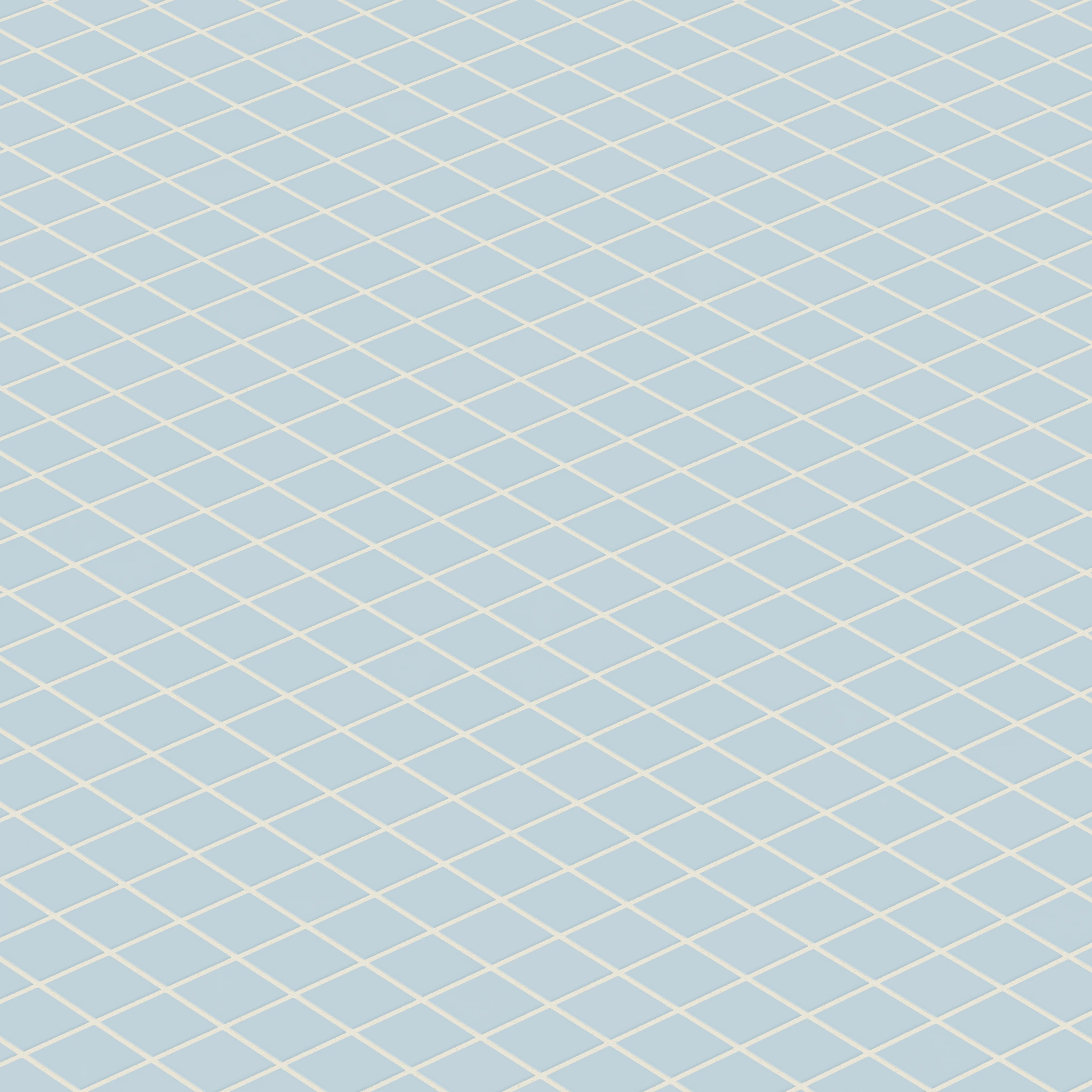 2x2 Straight Set Sheeted Natural Press Ceramic Mosaic Tile in Egyptian Blue Matte - Storm Tile LLC