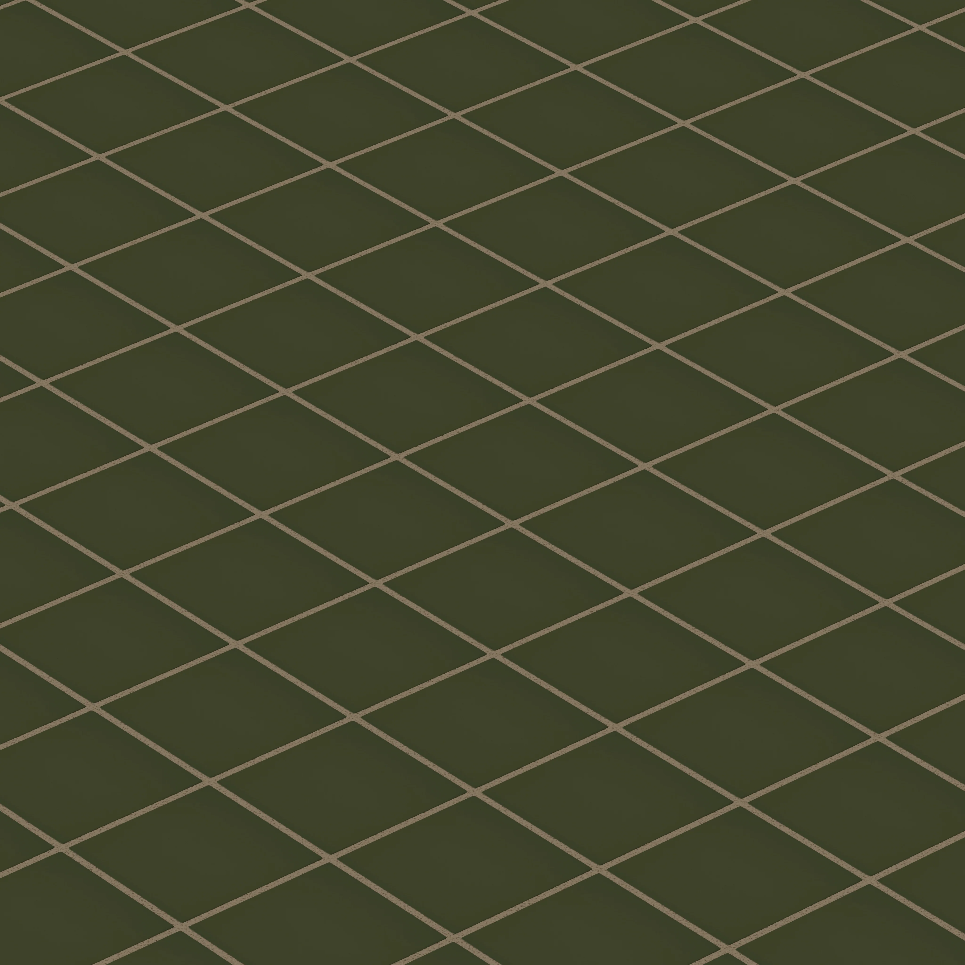 3x3 Straight Set Sheeted Natural Press Ceramic Mosaic Tile in Green Apatite Matte - Storm Tile LLC