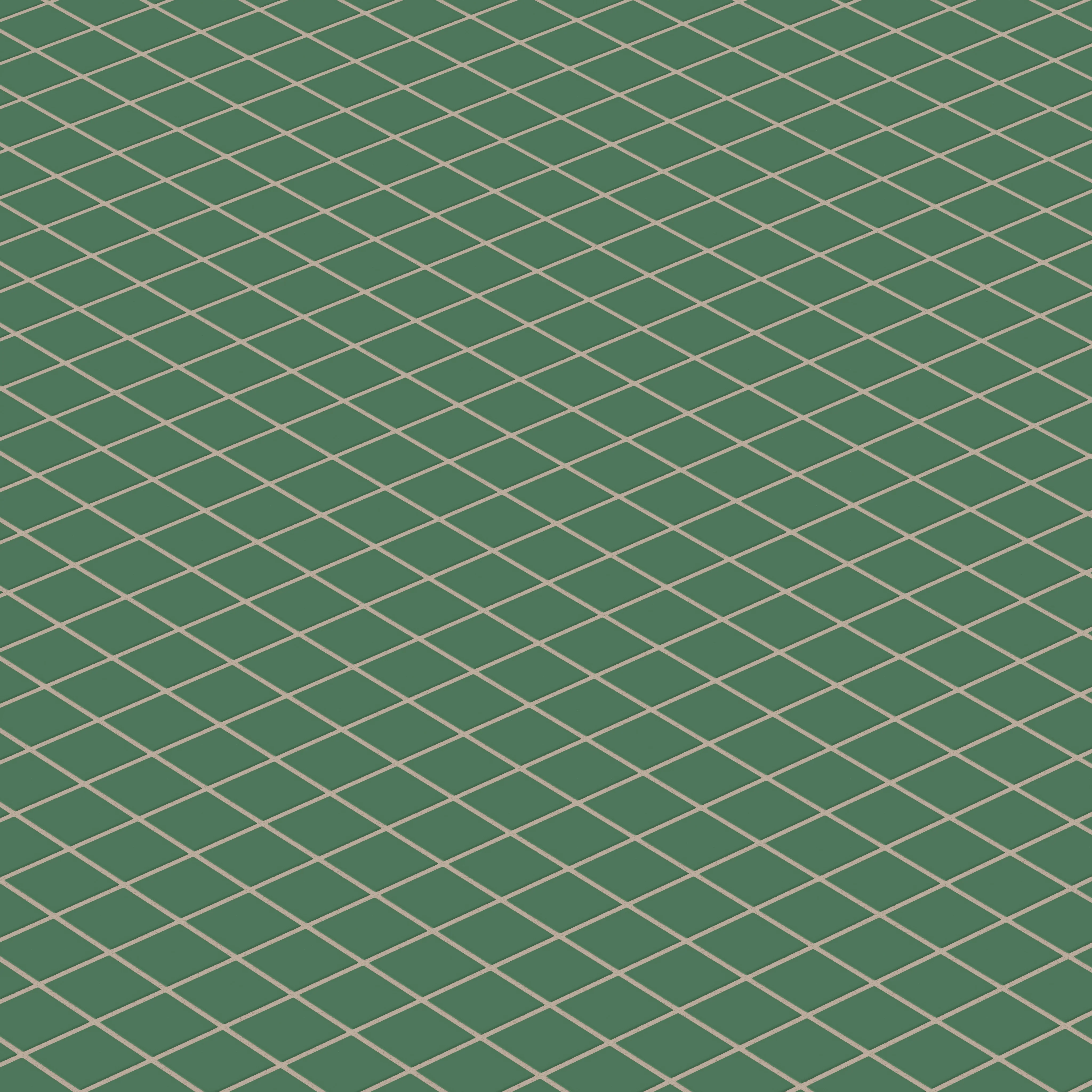 2x2 Straight Set Sheeted Natural Press Ceramic Mosaic Tile in Viridian Matte - Storm Tile LLC